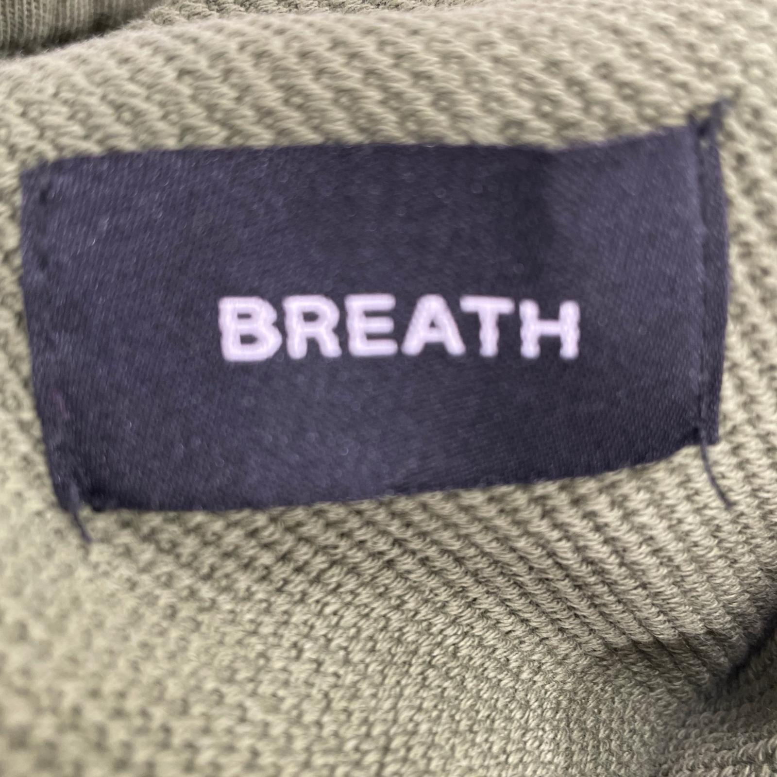 パンツ BREATH テックパイピングスウェットパンツ カーキ M カーキ