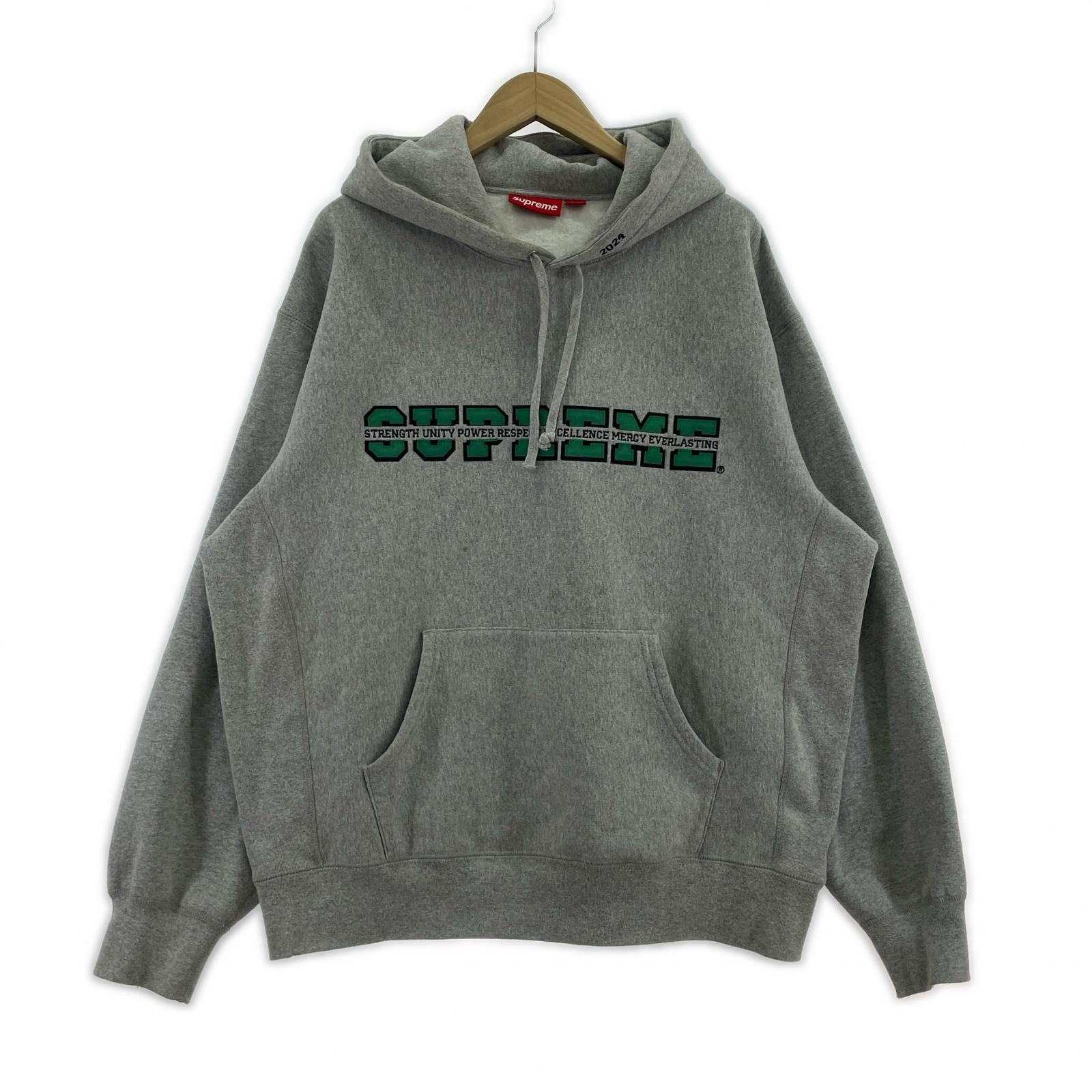 パーカー 24AW Collegiate Acronym (L) グレー L グレー