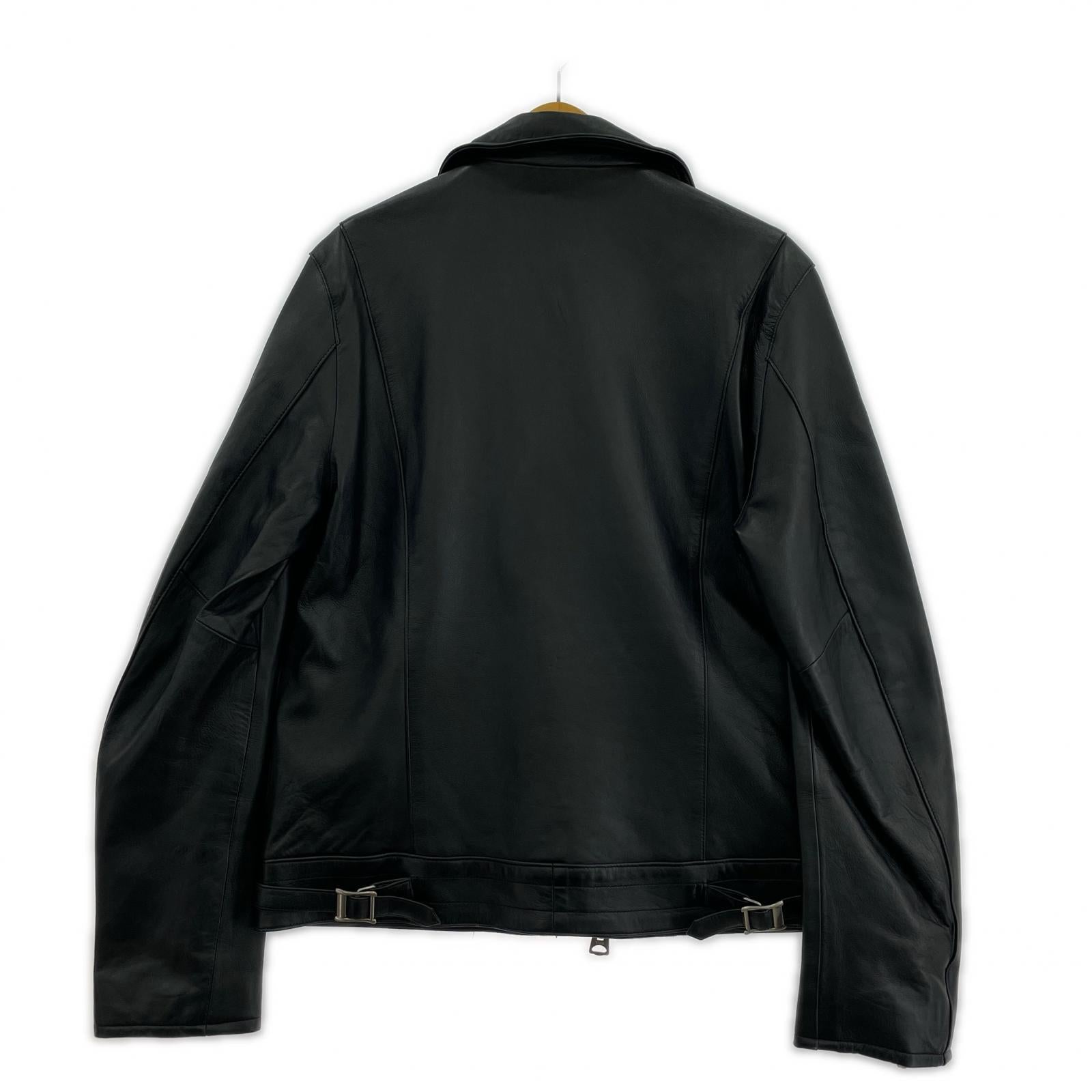 ライダースジャケット Retro Grade　ラムレザーライダース（L) L ブラック