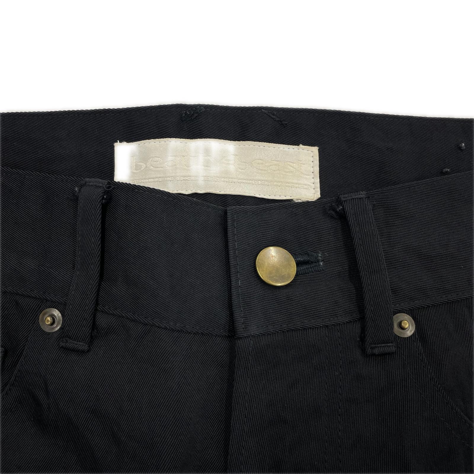 パンツ BEAUTY & BEAST NYLON PANT BLACK M ブラック