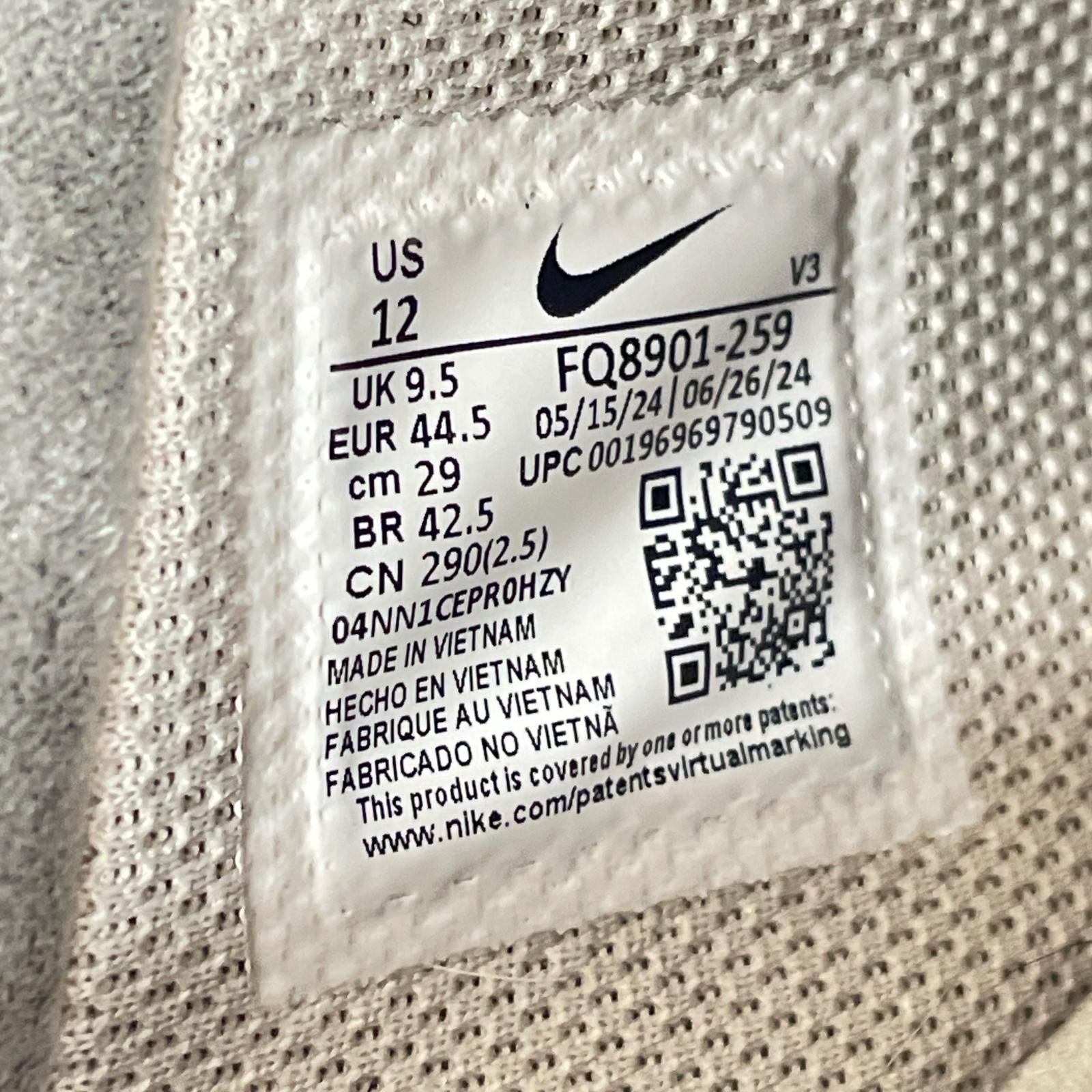 スニーカー FQ8901-259 W Air Force 1 '07 Cacao Wow 29cm (US11 UK10 1/2 EU48) ブラウン