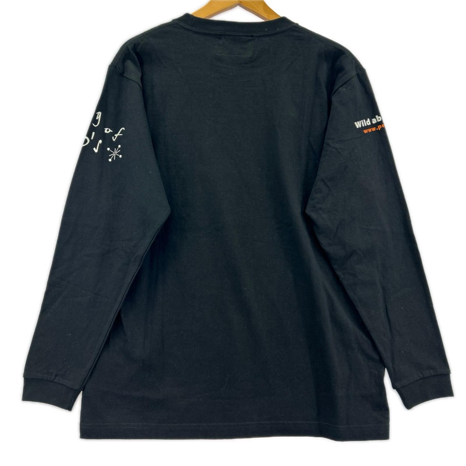 長袖Ｔシャツ TOKYO PEPPERMINT ﾌﾞﾗｯｸ (M) M ブラック