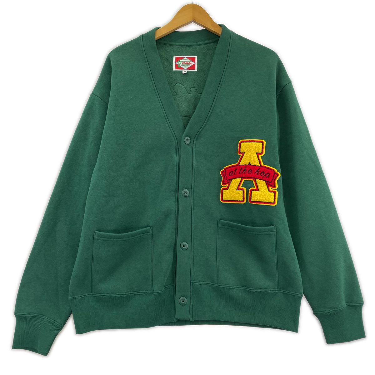 カーディガン AT THE HOP ｸﾞﾘｰﾝ (M) M グリーン