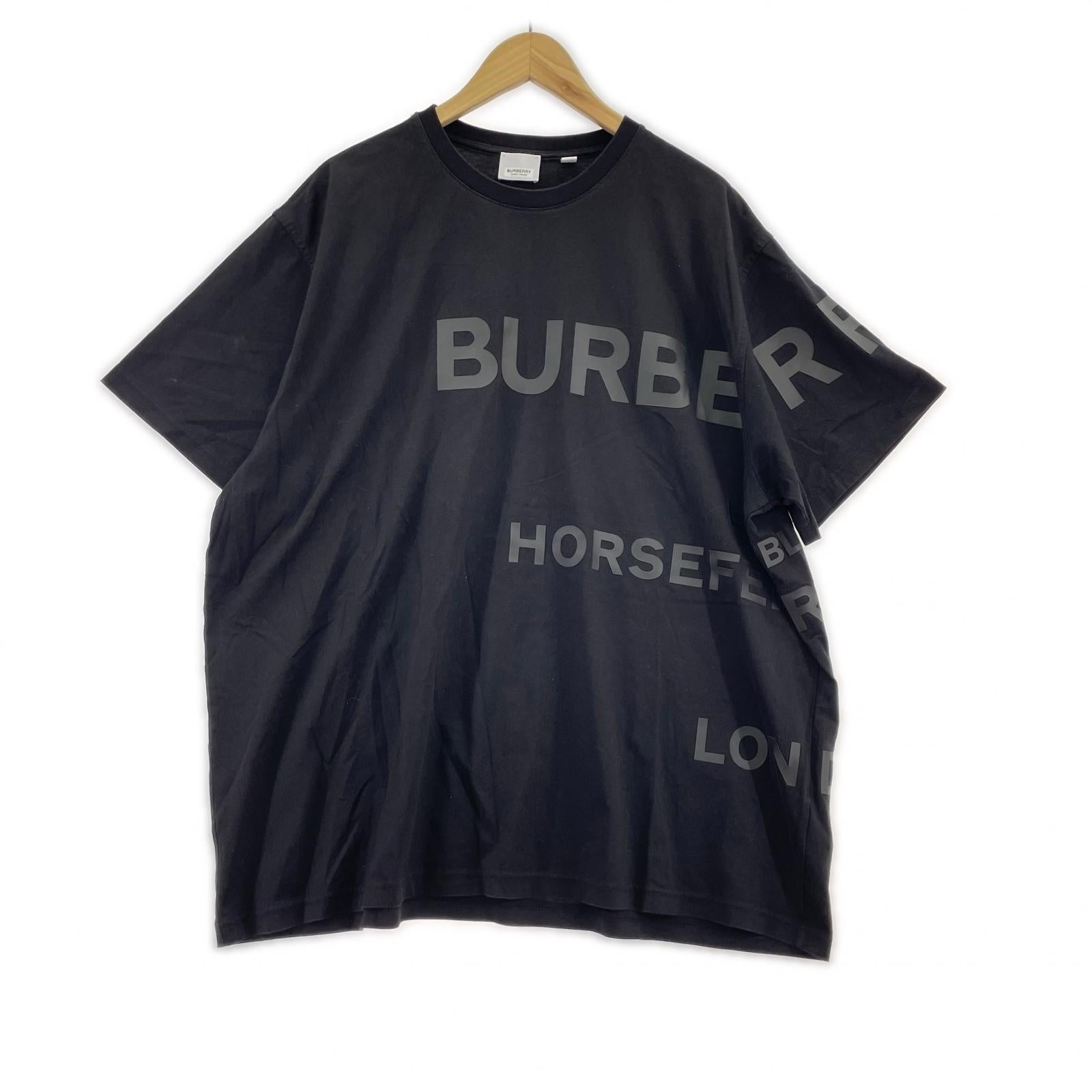 半袖Ｔシャツ ホースフェリープリントTシャツ XL ブラック