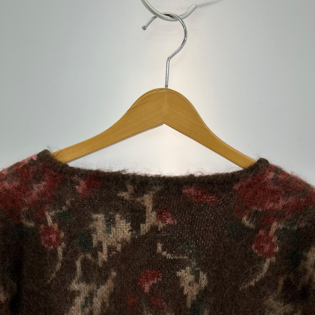 カーディガン Mohair Cardigan - Rose（L） L