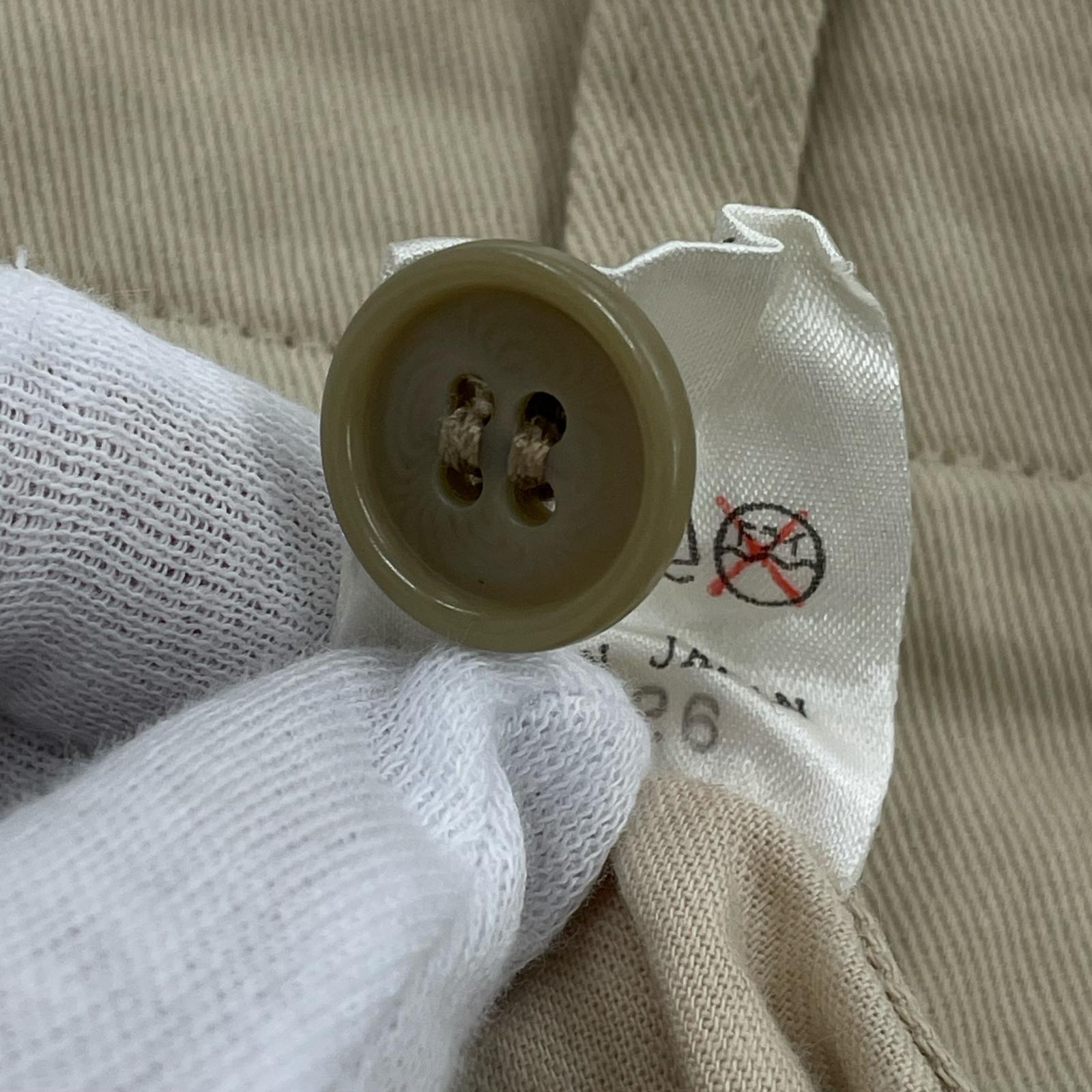 パンツ ダブルニー チノパン L ベージュ