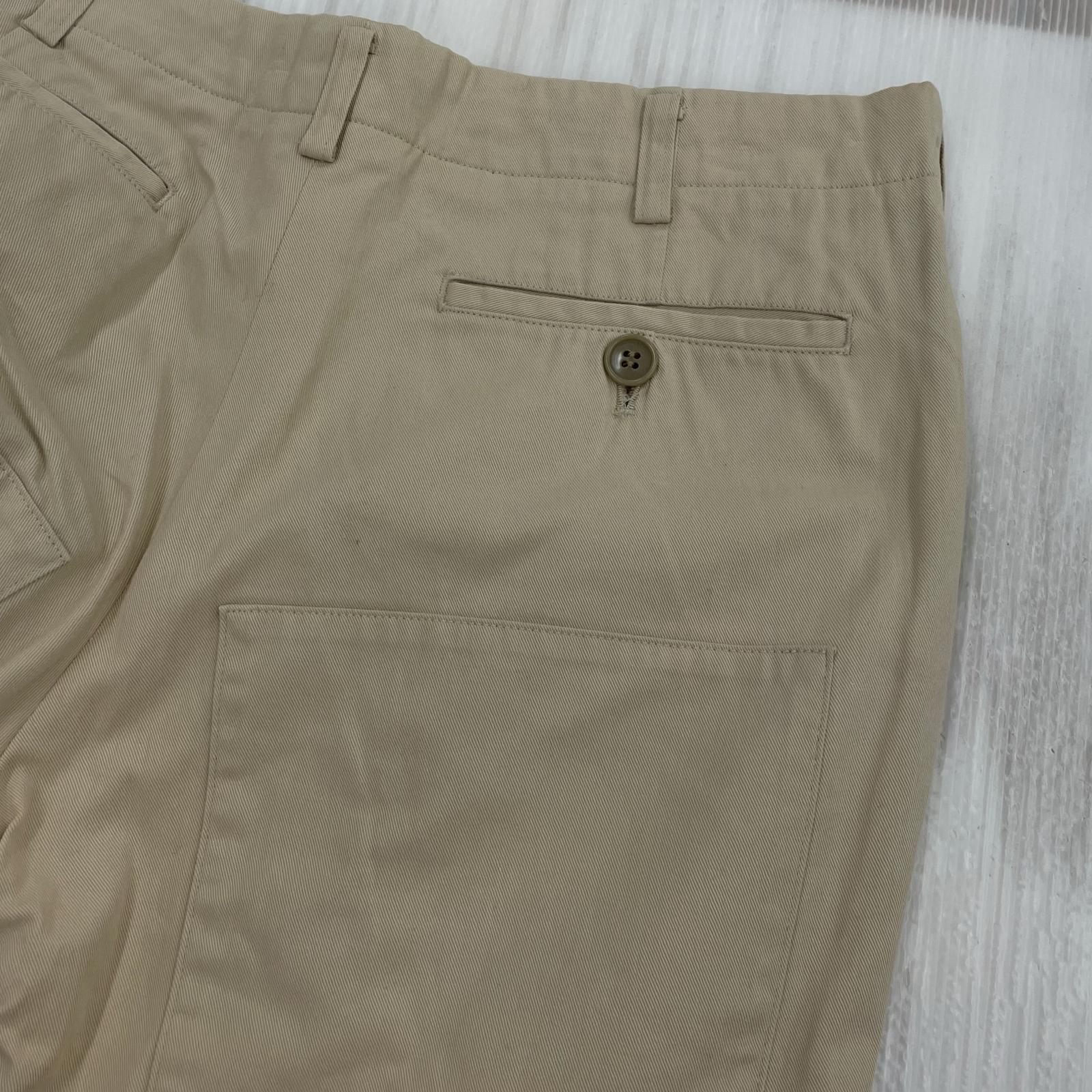 パンツ ダブルニー チノパン L ベージュ