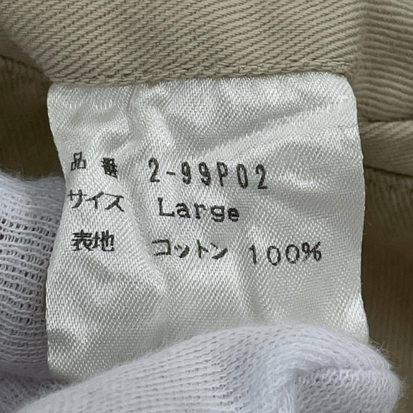 パンツ ダブルニー チノパン L ベージュ