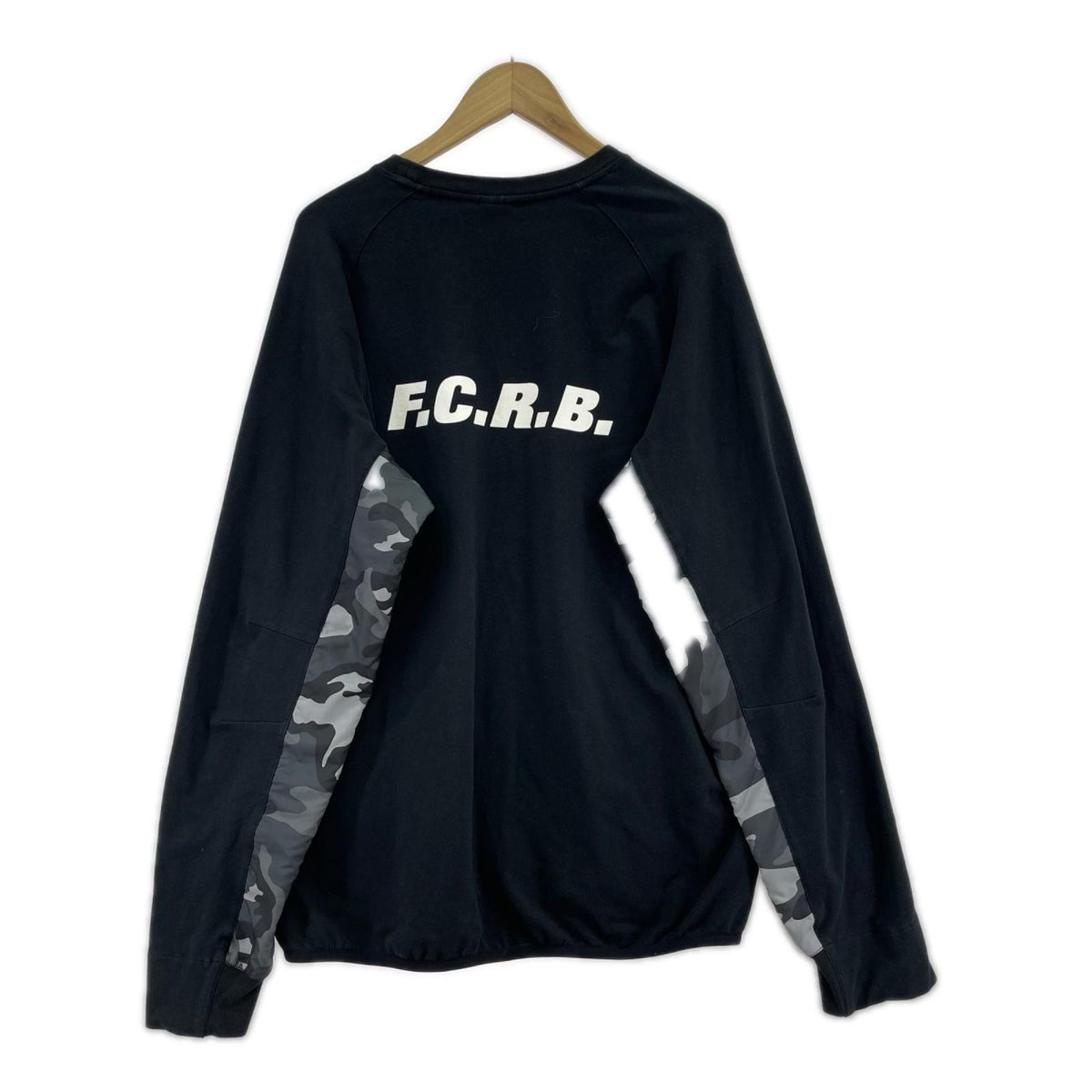 長袖Ｔシャツ SIDE PANEL SWEAT CREW NECK TOP/XL ブラック