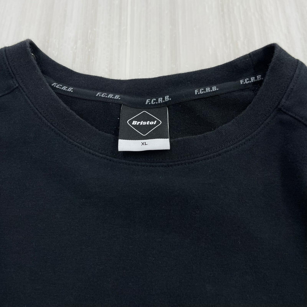 長袖Ｔシャツ SIDE PANEL SWEAT CREW NECK TOP/XL ブラック