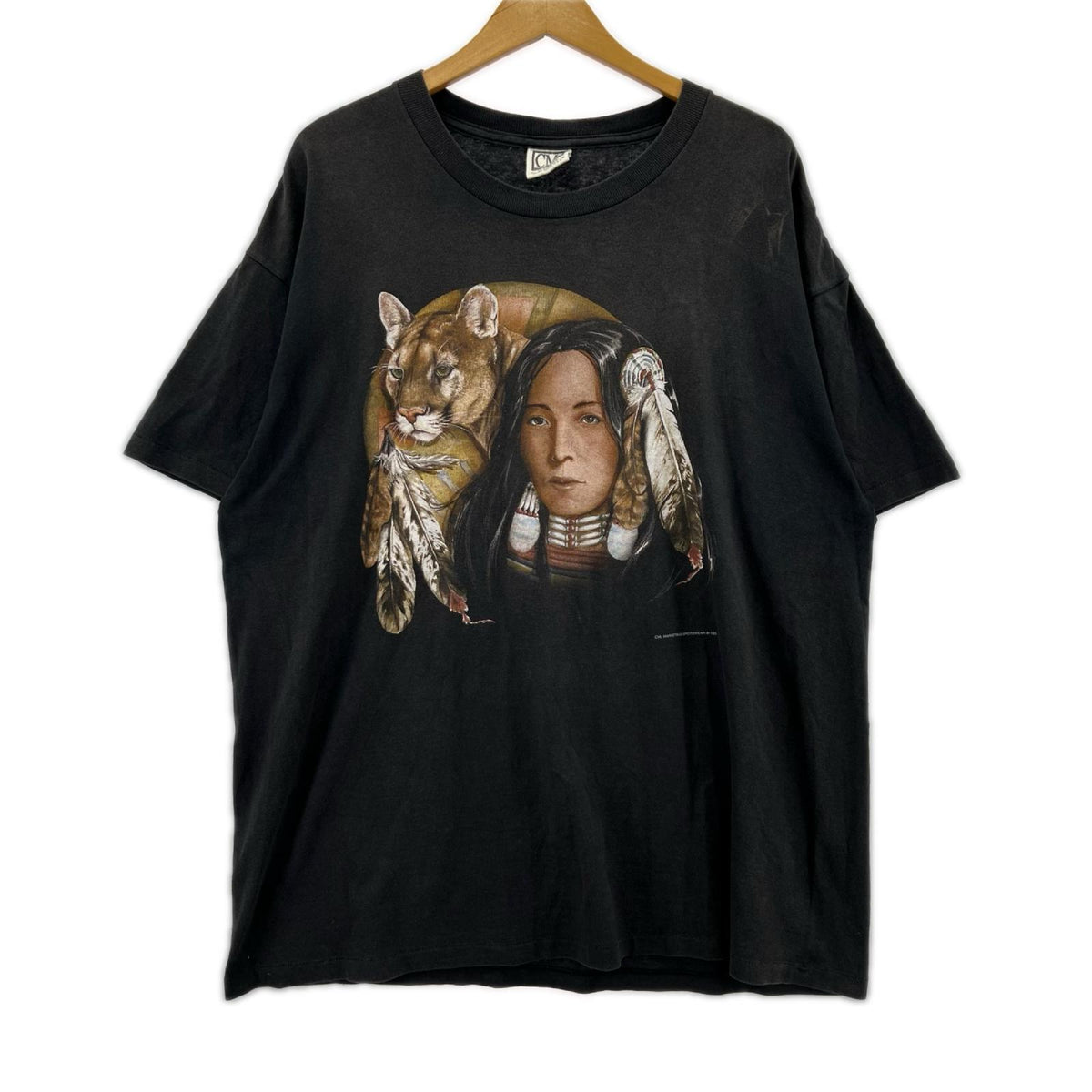 半袖Ｔシャツ CMJ 90s SSﾌﾟﾘﾝﾄTee BLK ブラック