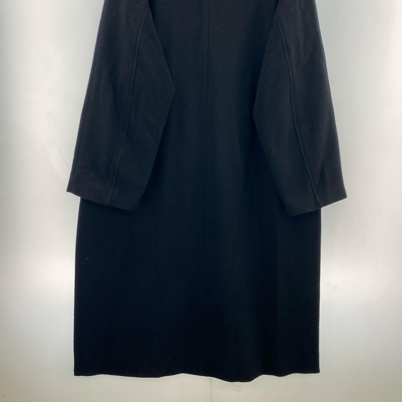 その他アウター Lamb Wool Melton Balmacaan Riders Coat ブラック
