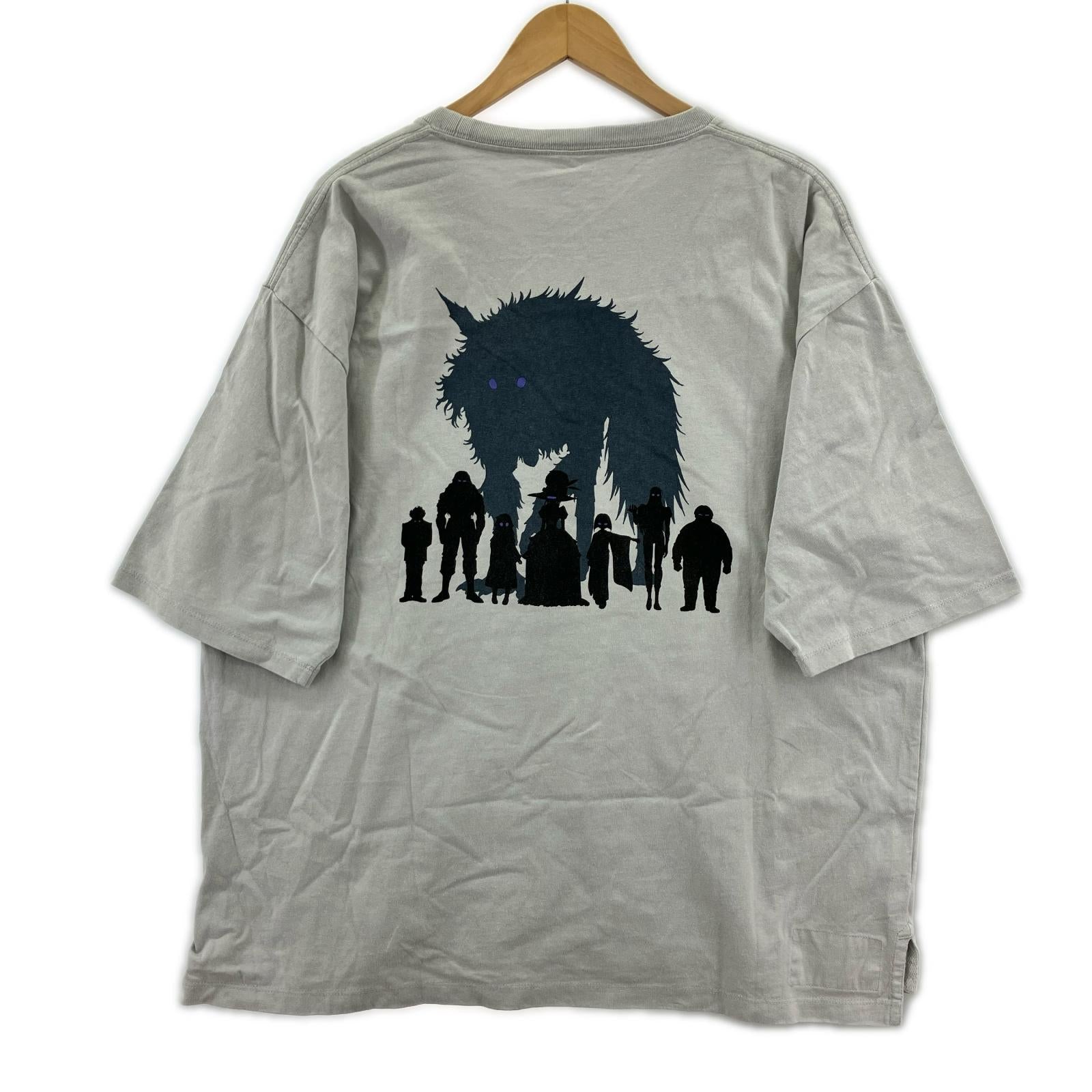 半袖Ｔシャツ graniph × HUNTER HUNTER ゾルディック S/S カットソー L L グレー