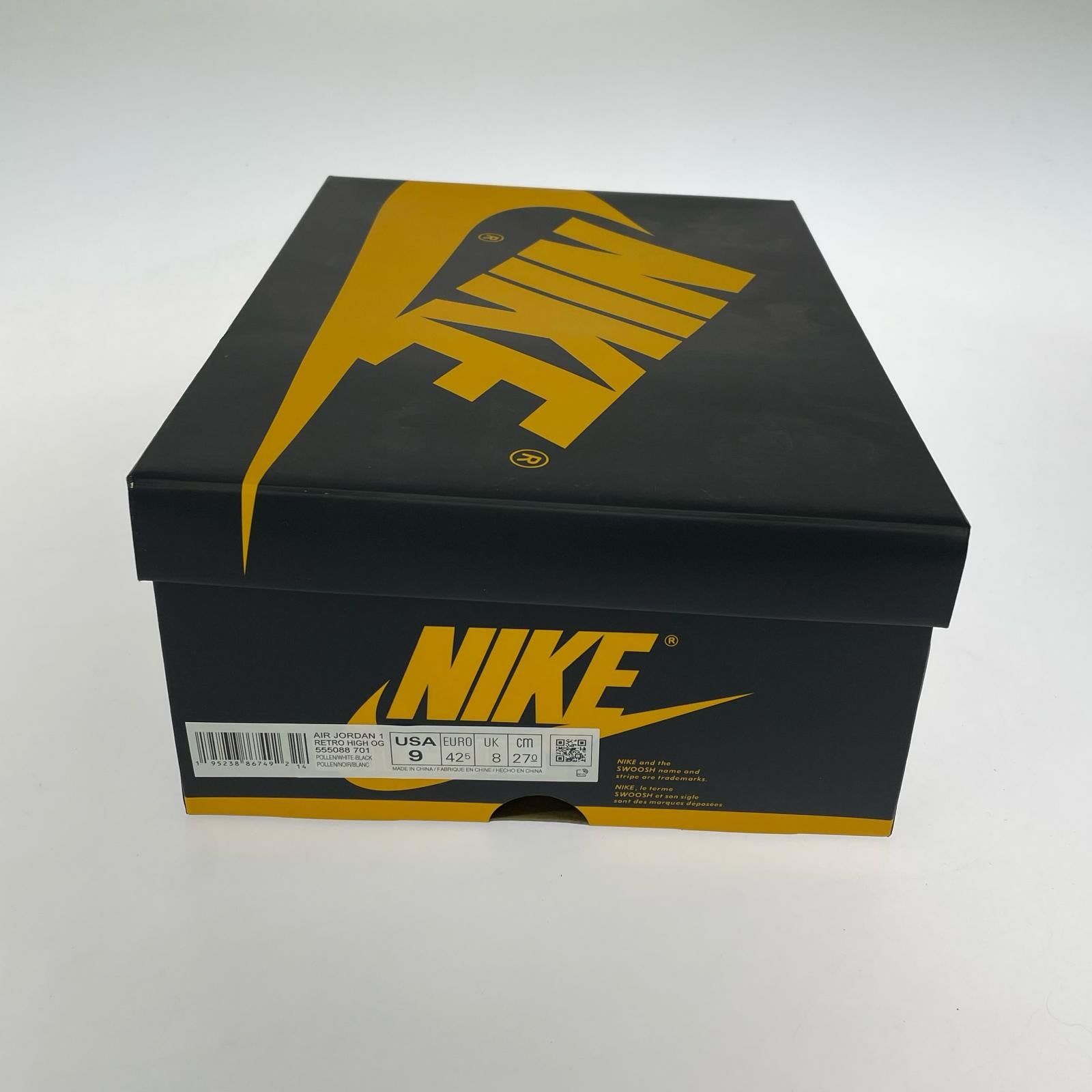 スニーカー AIR JORDAN 1 RETRO HIGH OG Pollen 27.0cm 27cm (US9 UK8 1/2 EU44)