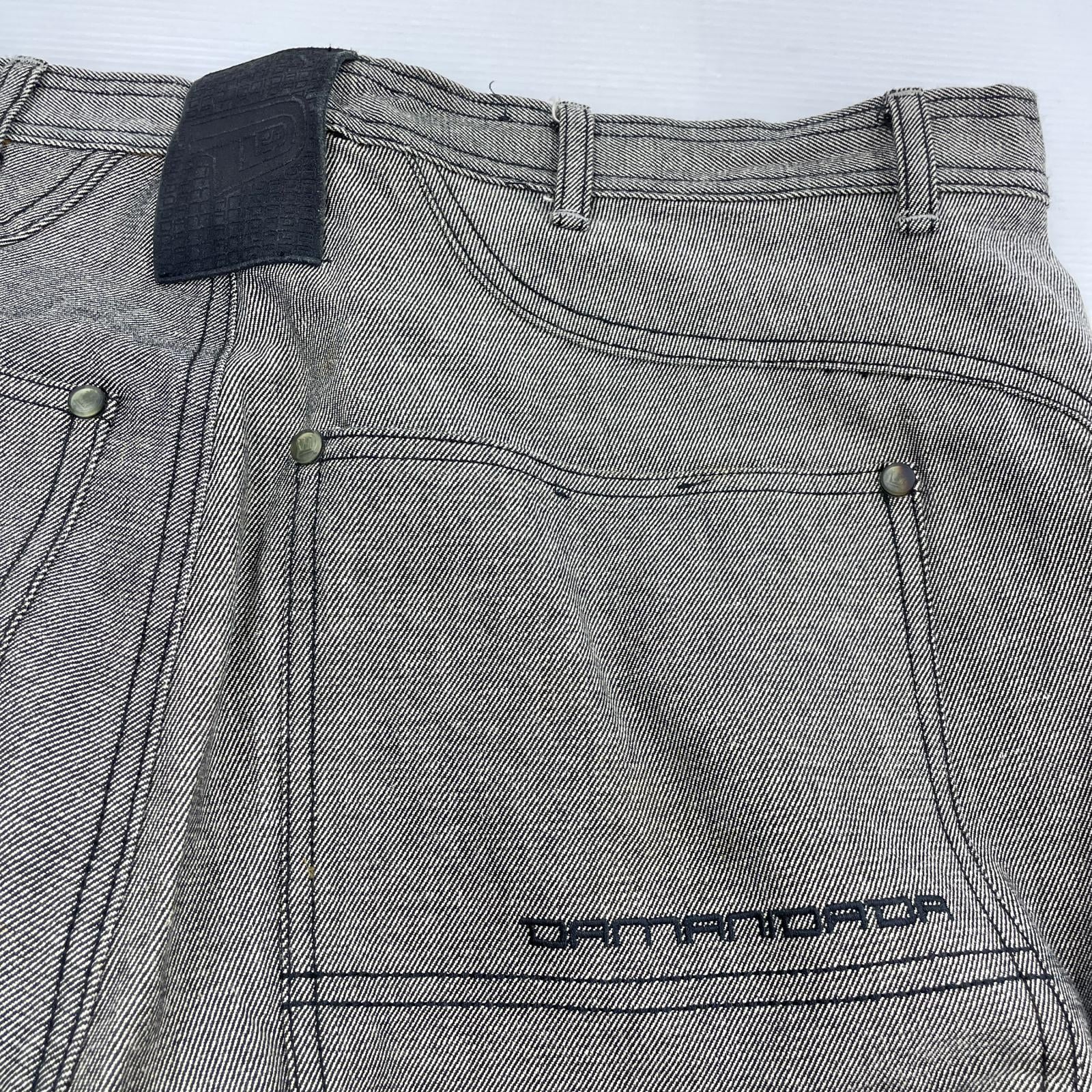 デニムパンツ DAMANI DADA ペインターパンツ ブラック