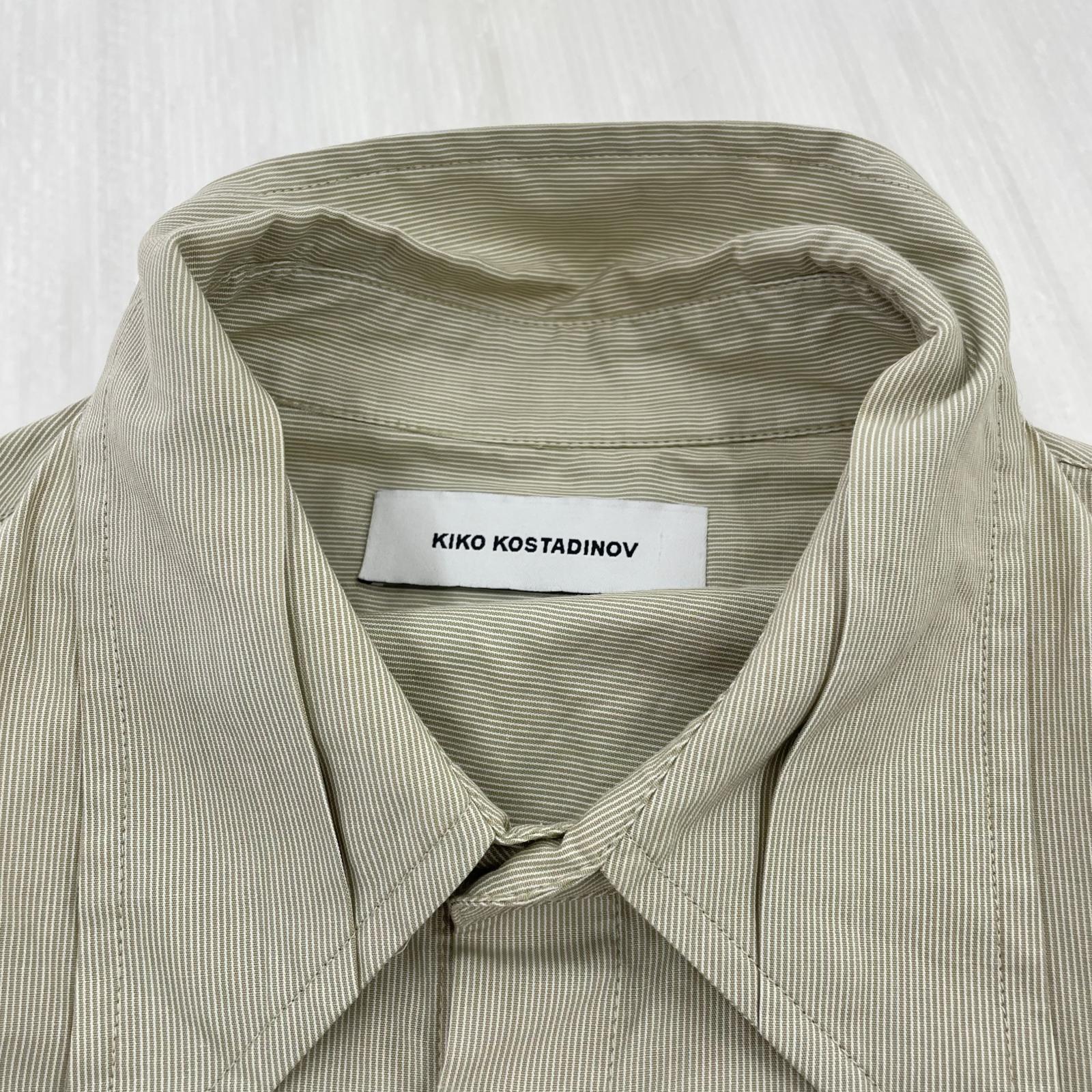 長袖シャツ Kiko Kostadinov 24AW rino twisted shirt 46