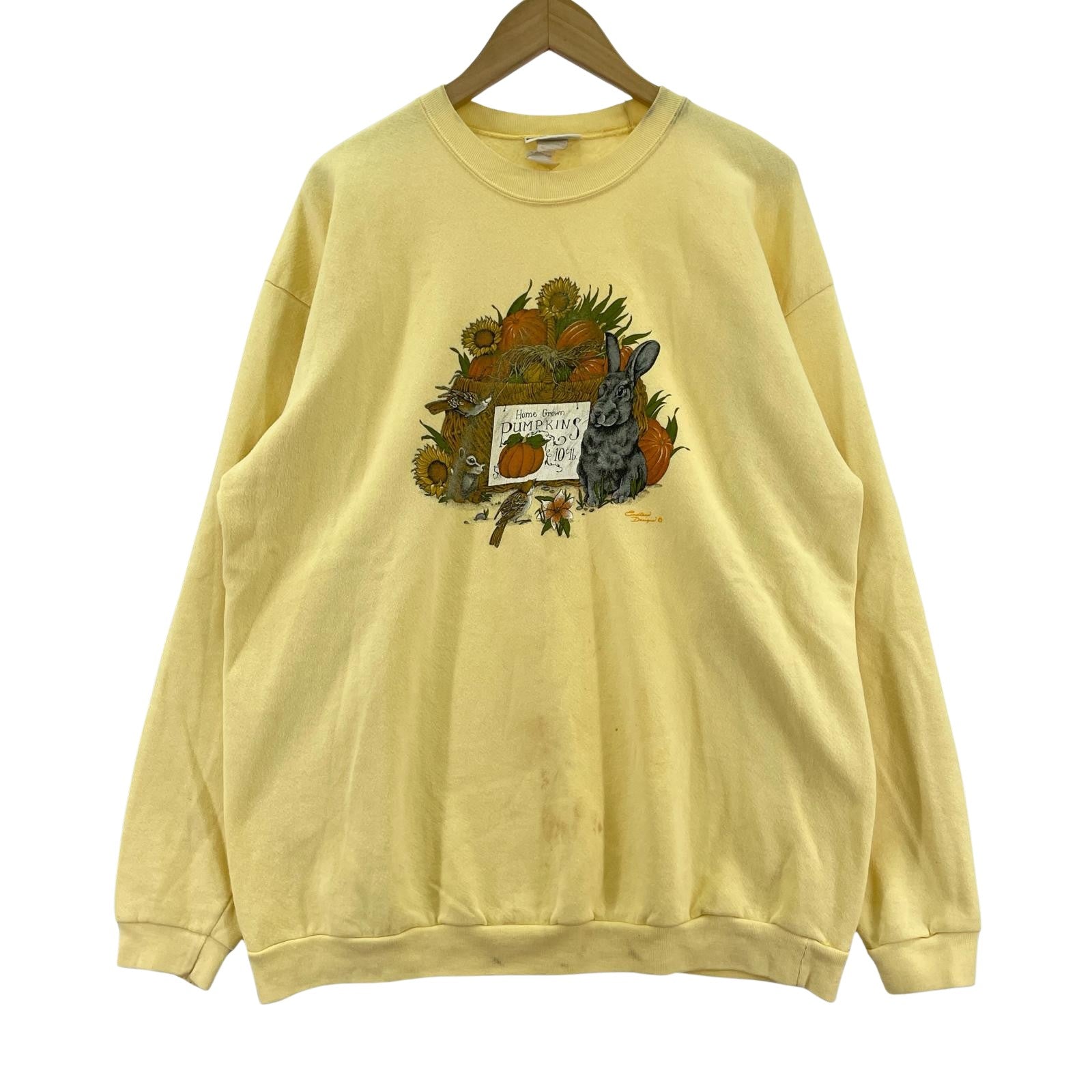 スウェット endless designs イエロー
