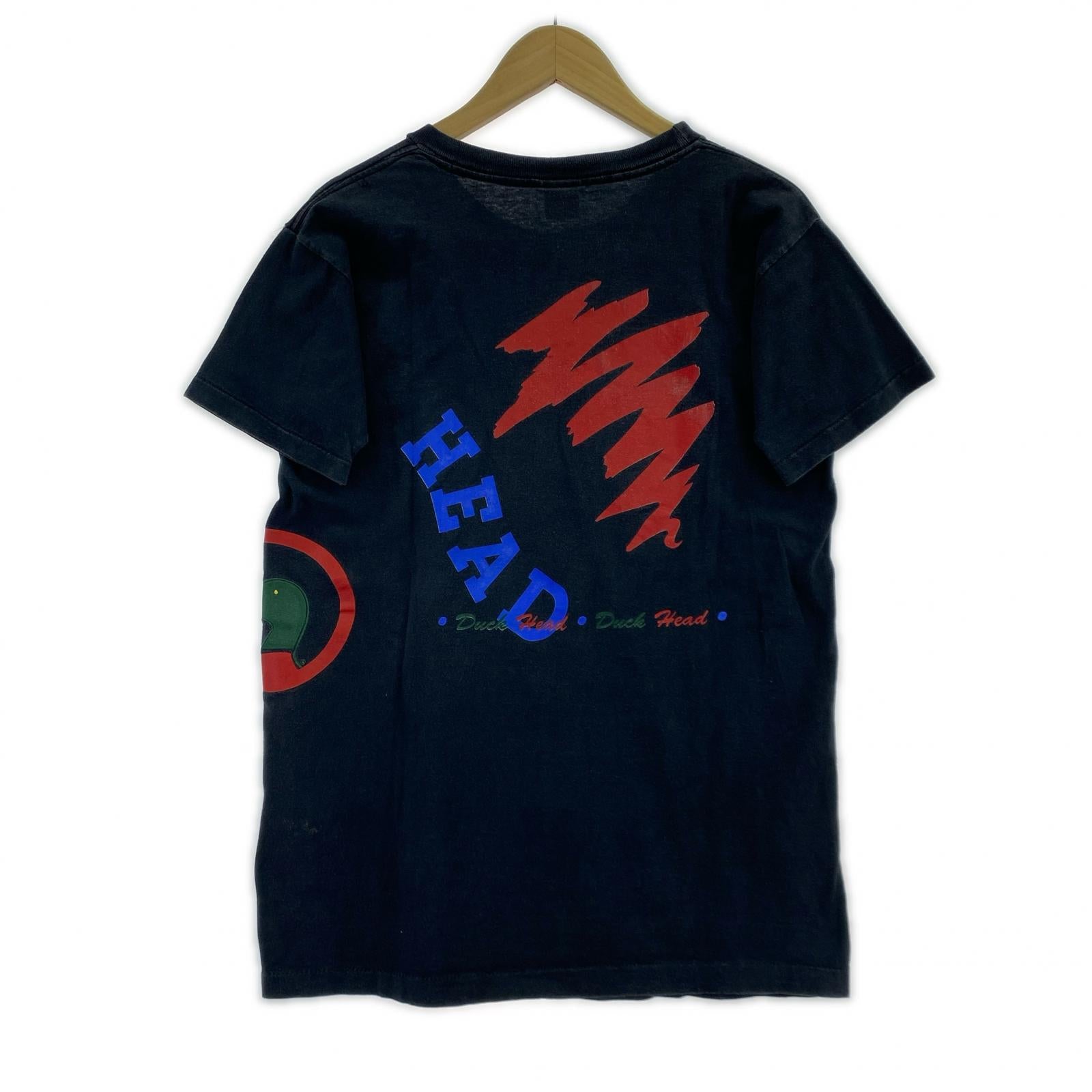 半袖Ｔシャツ 90s USA製 DUCK HEAD Tee/BLK ブラック