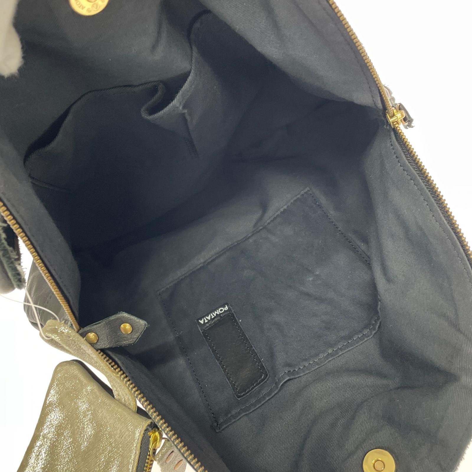 ハンドバッグ ENVAN TATE TOTE 黒 ブラック