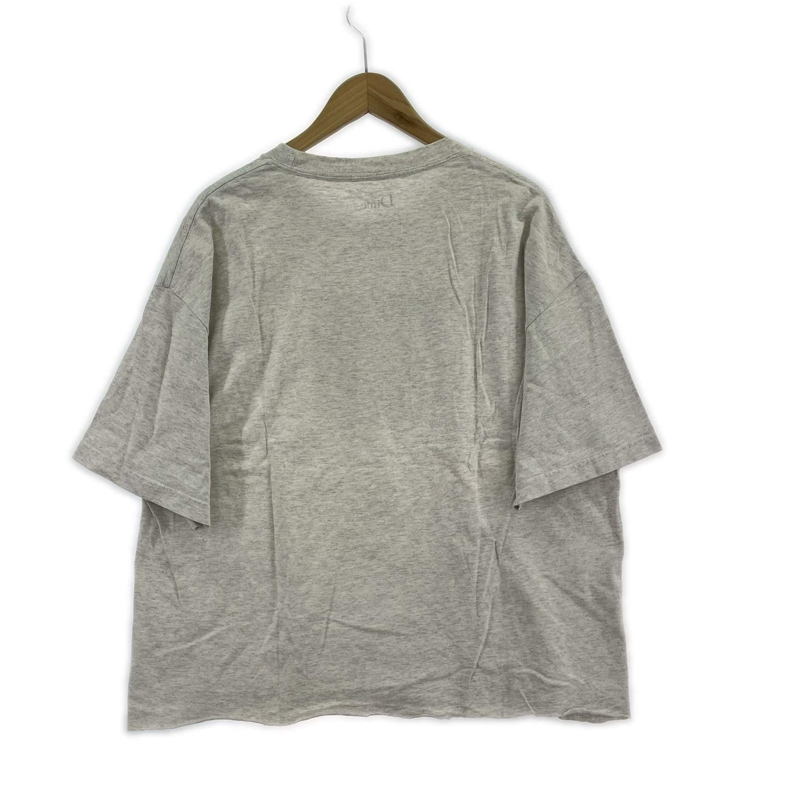 半袖Ｔシャツ DIME カットソー 白 (XL) グレー