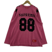 長袖Ｔシャツ Supreme×PlayBoy 26SS L/S Football Top Pink XL ピンク ピンク