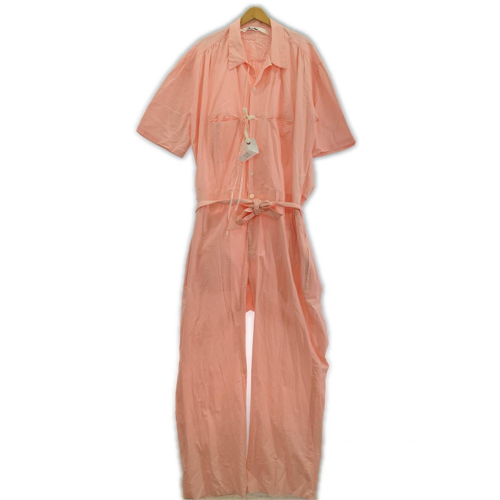 オーバーオール 24SS H/S JUMP SUITS PINK (L) L ピンク