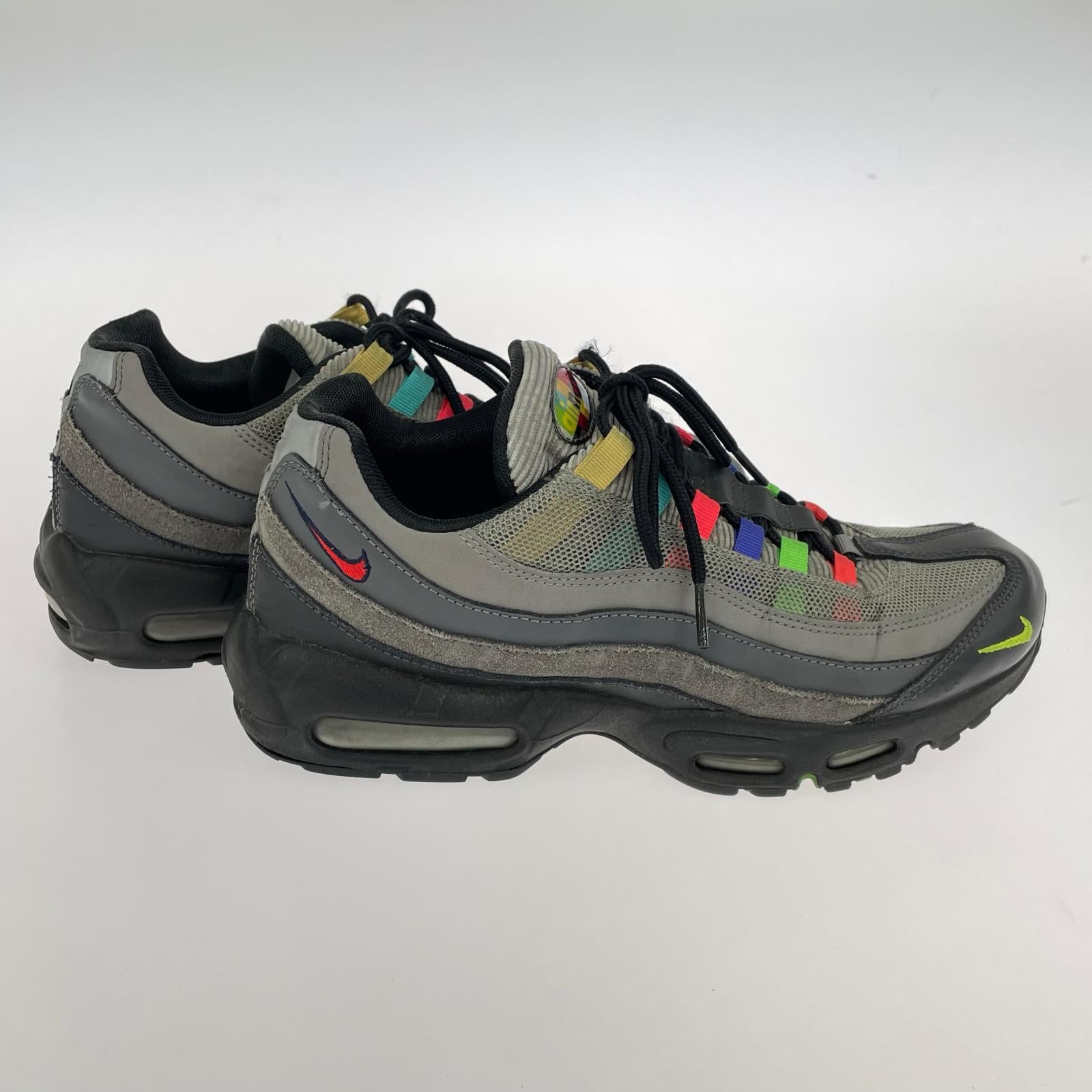 スニーカー AIR MAX 95 SE Tv Color Bars (27cm) CW6575-001 27cm (US9 UK8 1/2 EU44) グレー