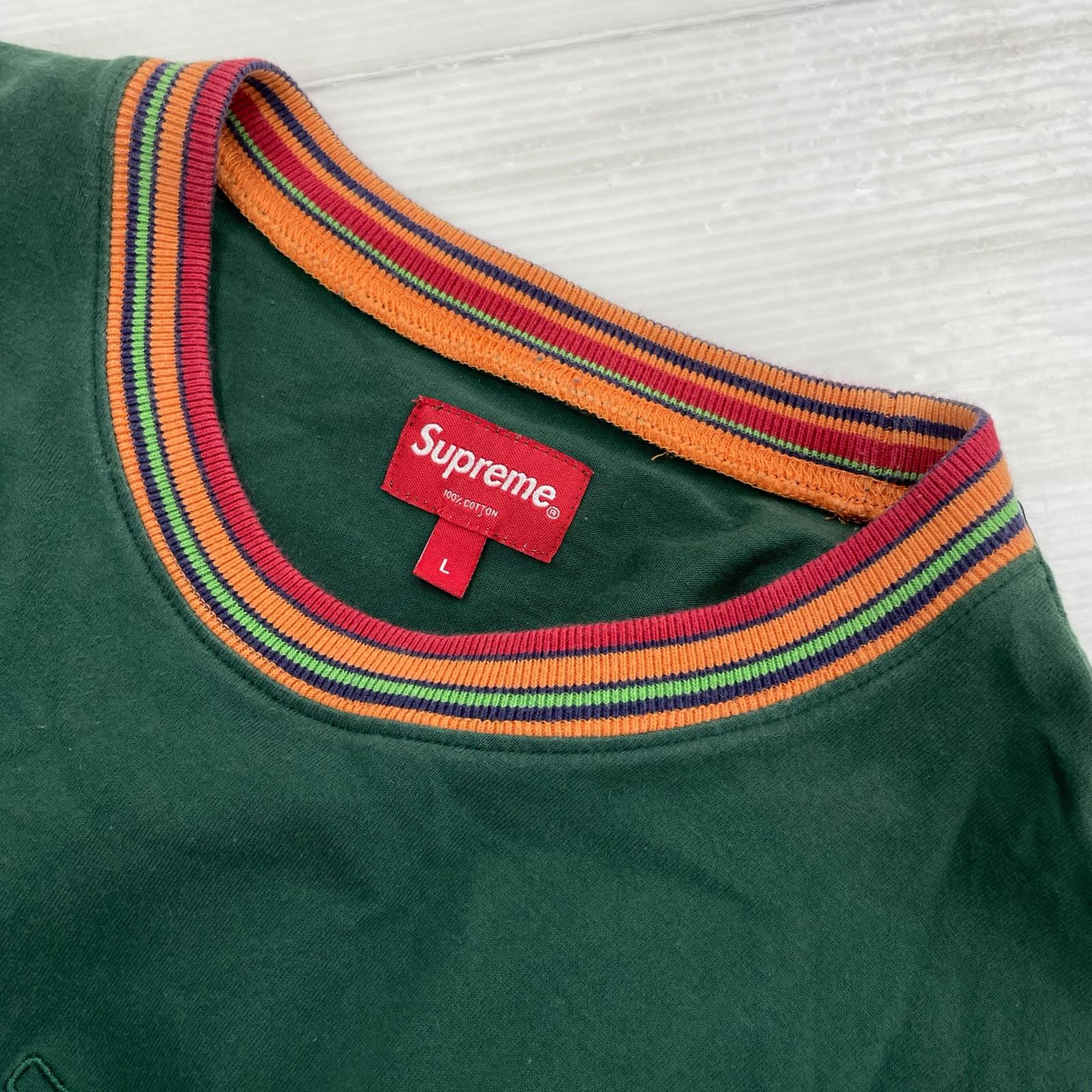 長袖Ｔシャツ 緑 L L グリーン
