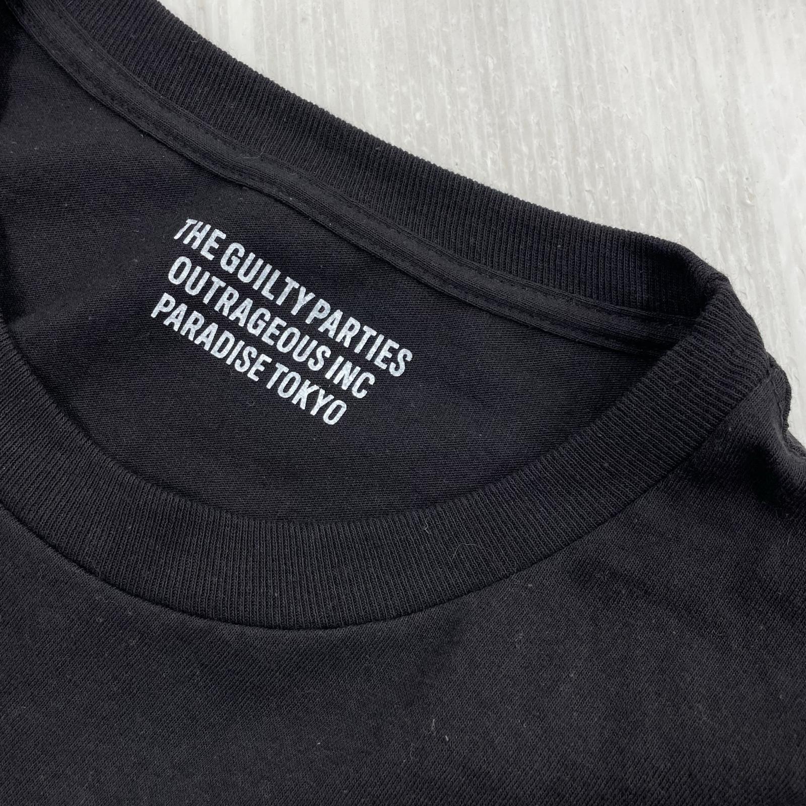 長袖Ｔシャツ 24SS ロゴ刺繍 ブラック（XXL） ブラック