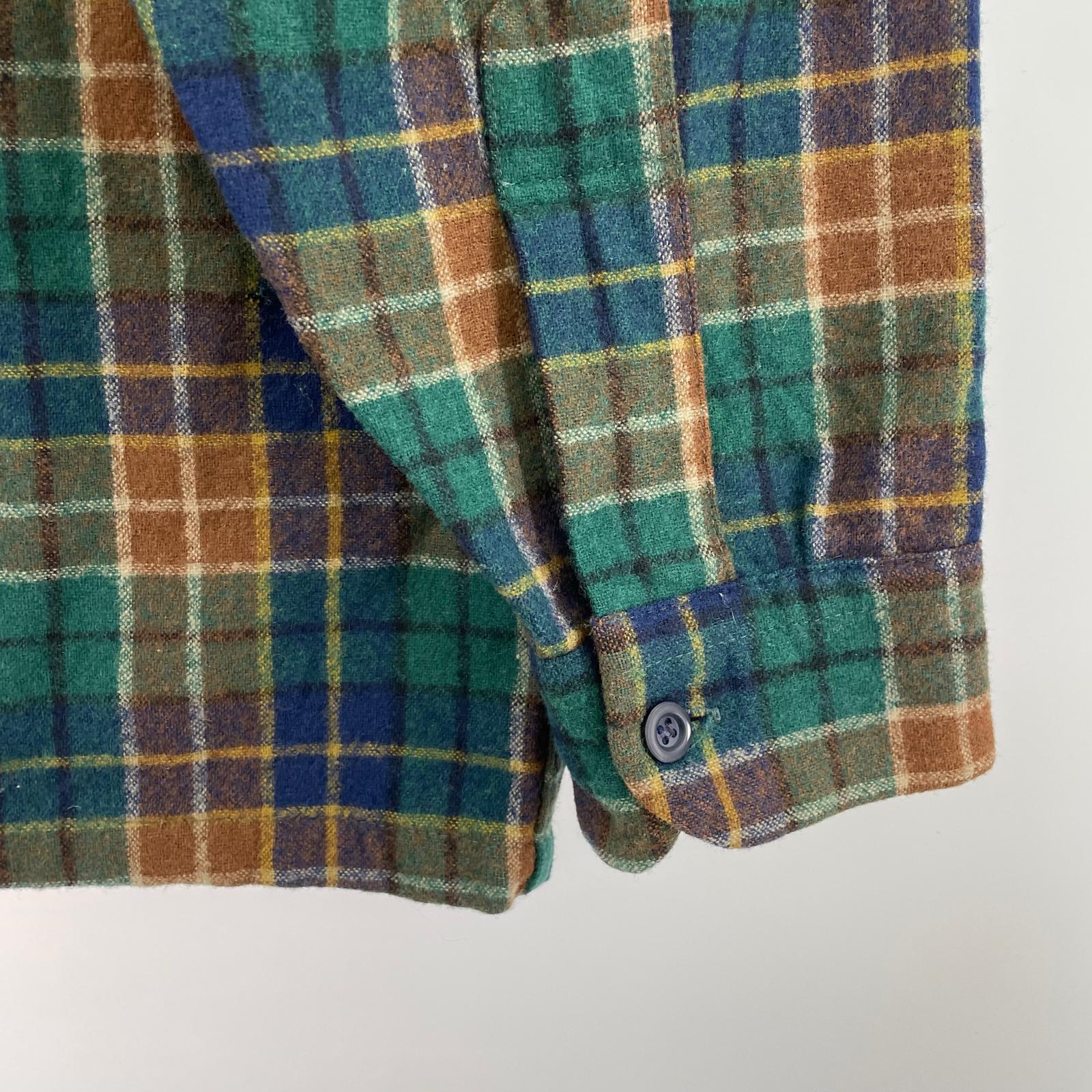 長袖シャツ PENDLETON ウールシャツ 90s~ (L) L
