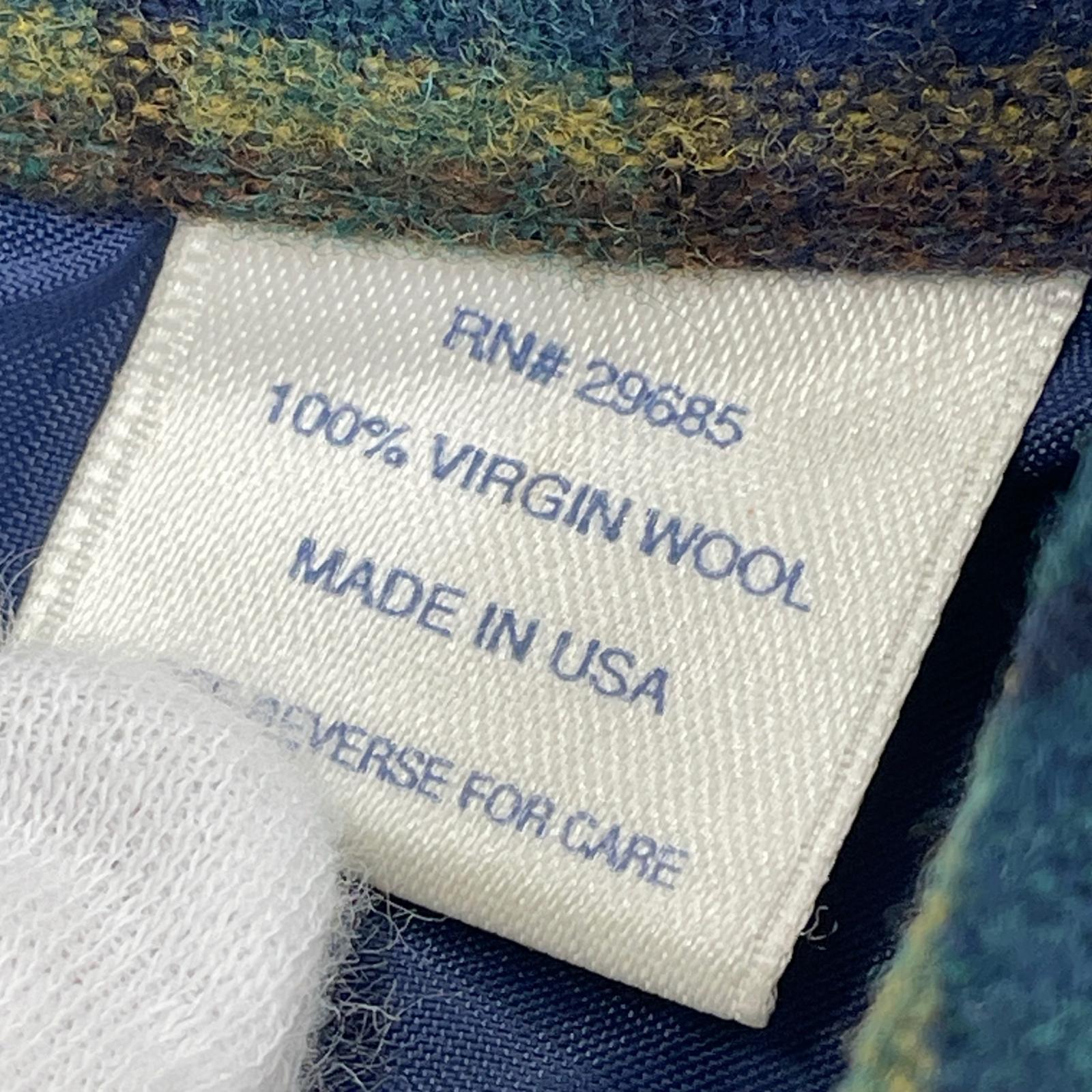 長袖シャツ PENDLETON ウールシャツ 90s~ (L) L