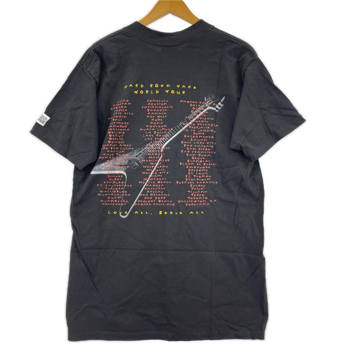 半袖Ｔシャツ HARD ROCK 黒 M ブラック