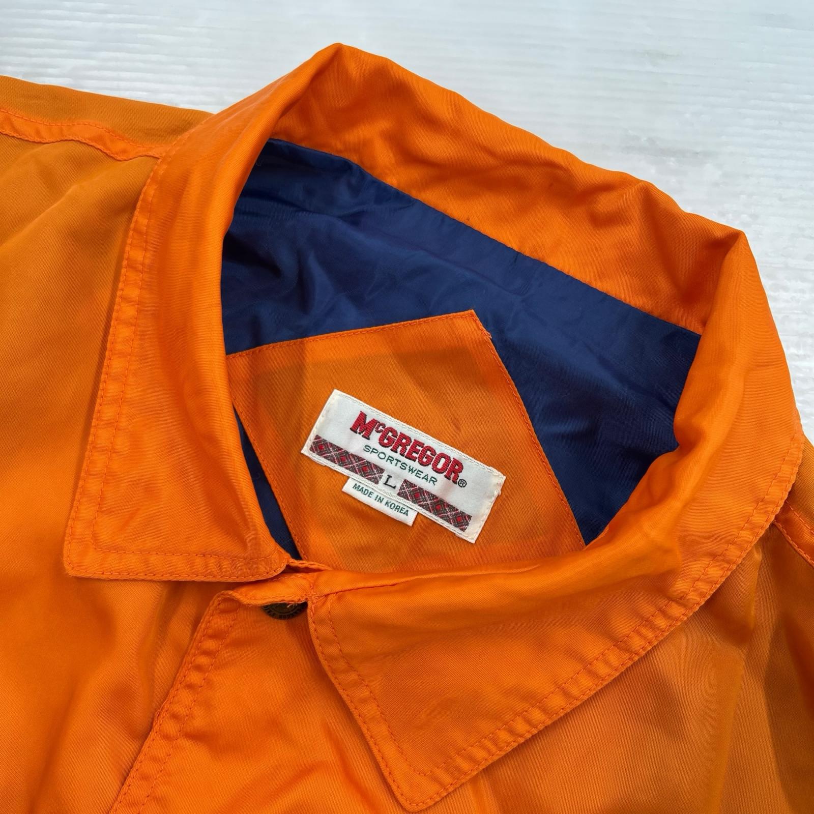 ジャケット コーチジャケット オレンジ（L） L オレンジ