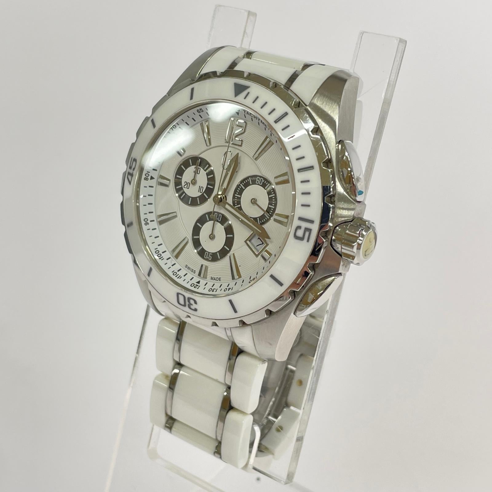 腕時計 GC WATCHES クロノグラフ WHT ホワイト
