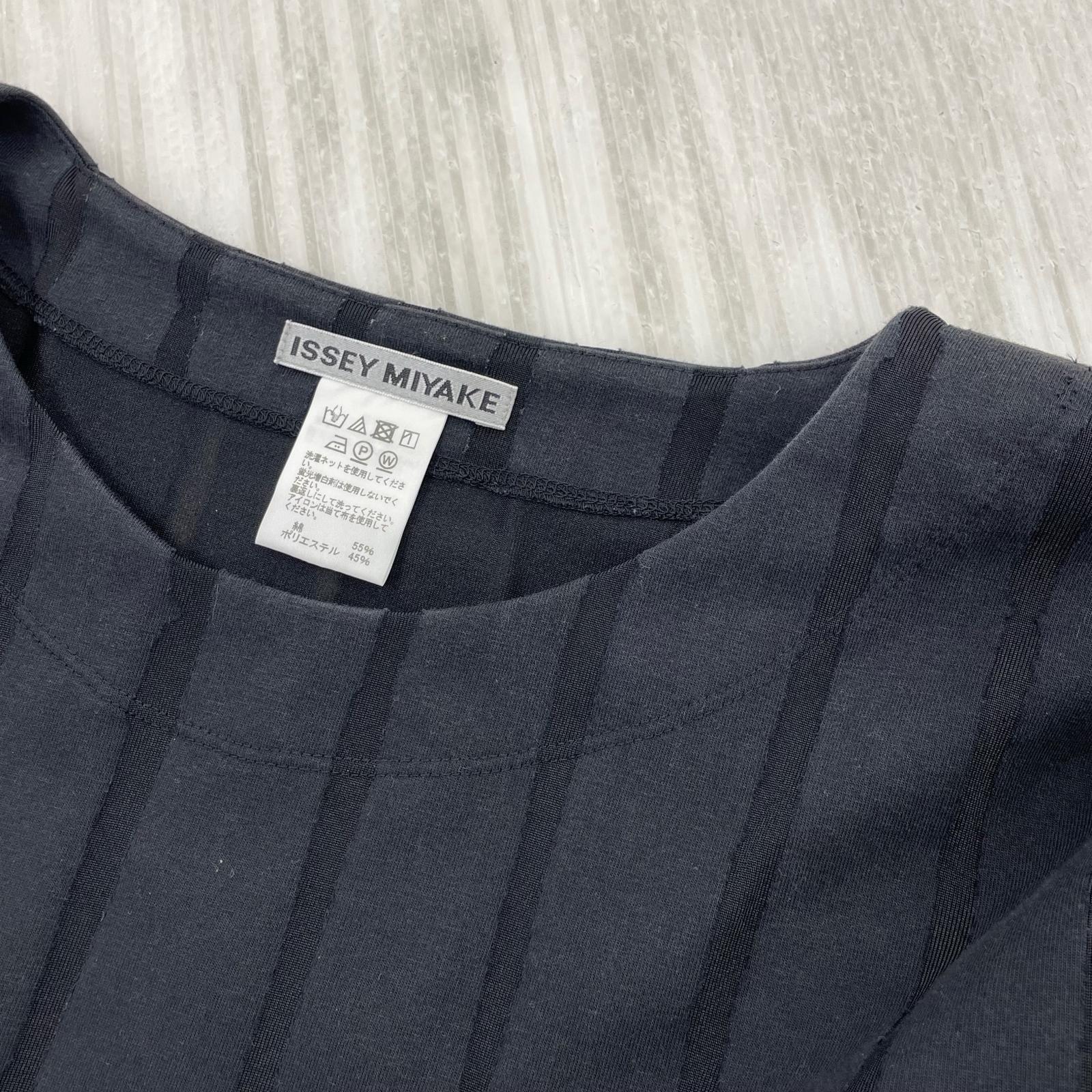 半袖Ｔシャツ 21SS OPAL STRIPE TOP　黒　2