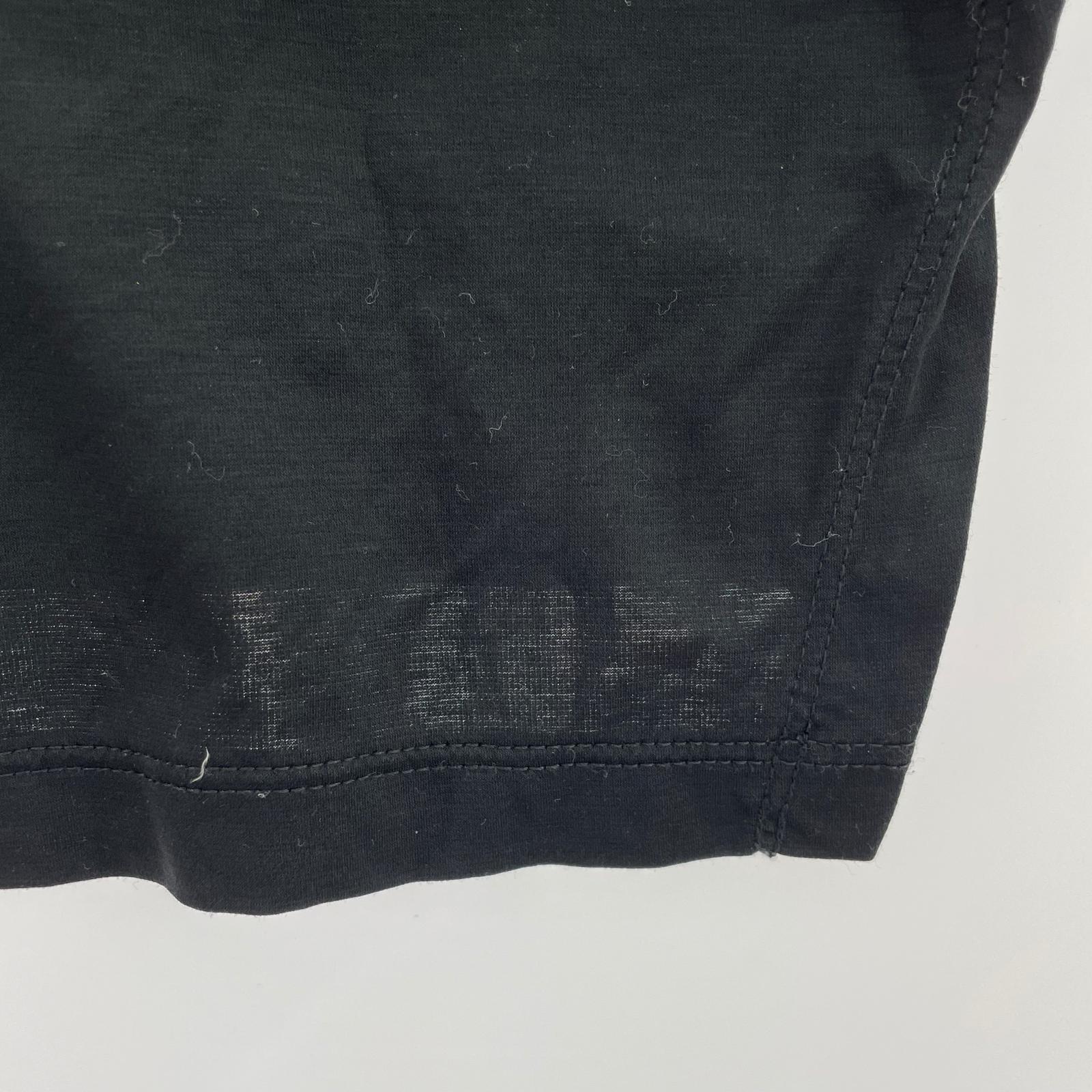 半袖Ｔシャツ 袖切替カットソー　黒