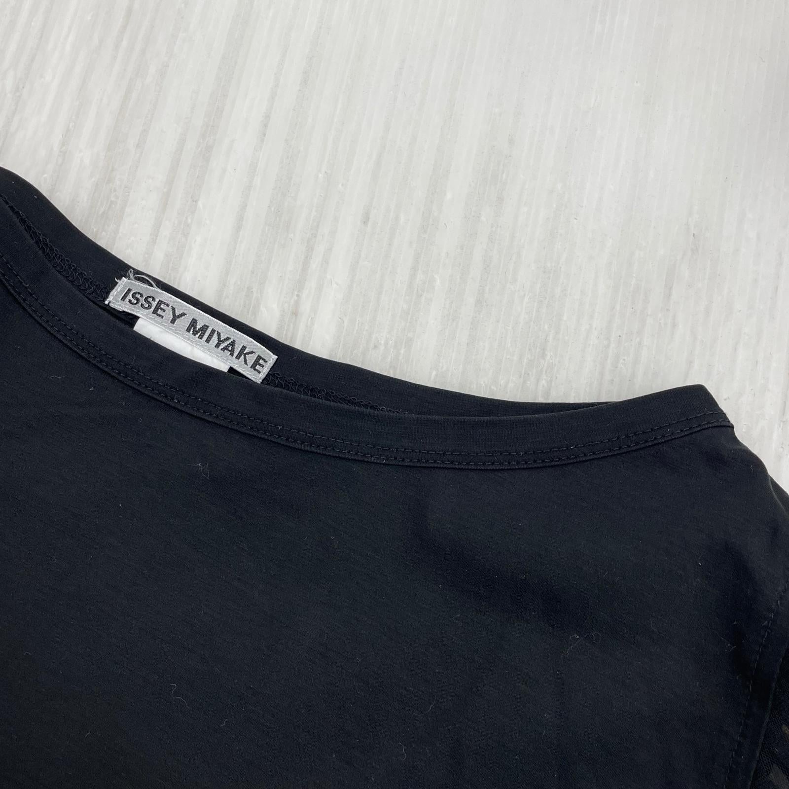 半袖Ｔシャツ 袖切替カットソー　黒