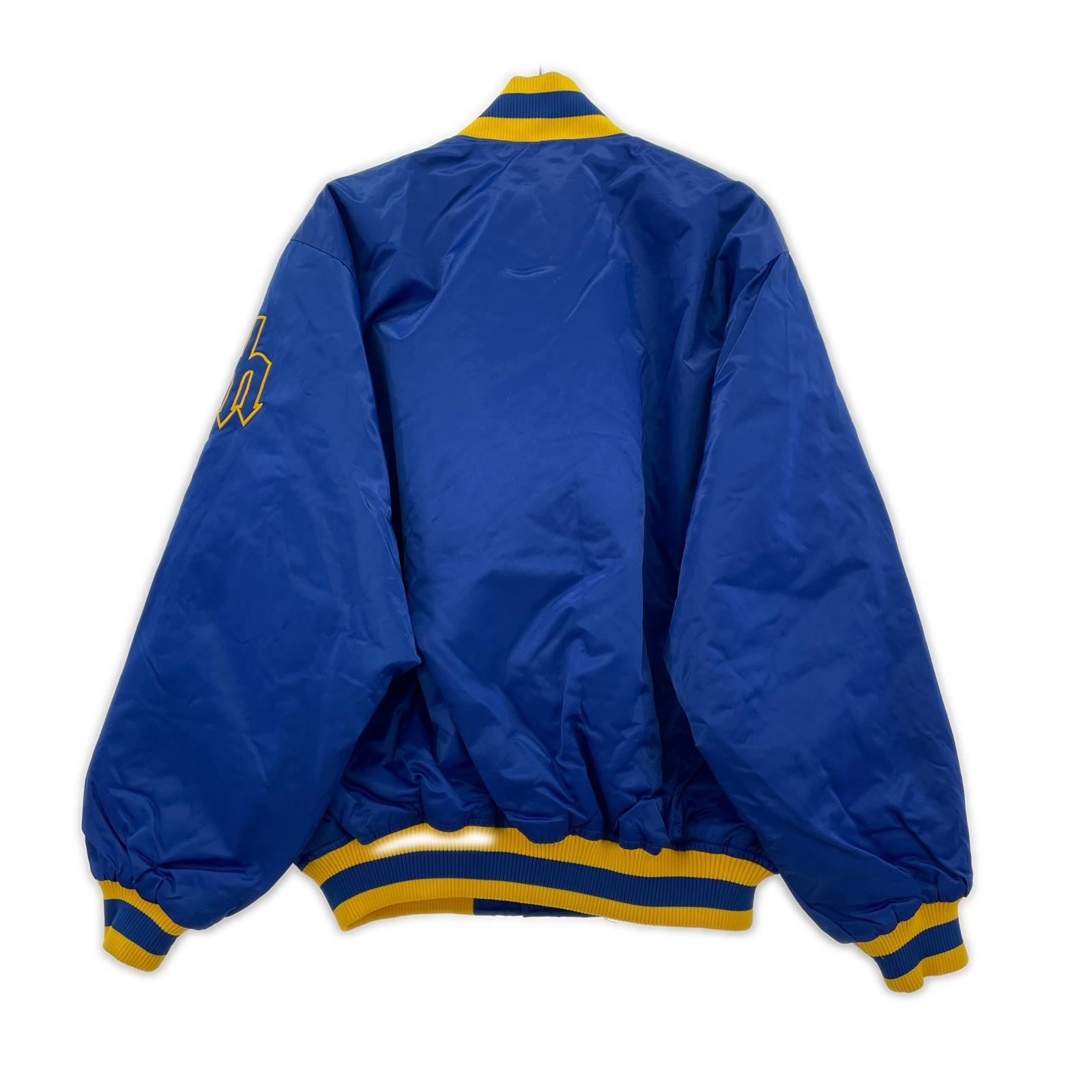 ブルゾン COOPERSTOWN スタジャン L L ブルー