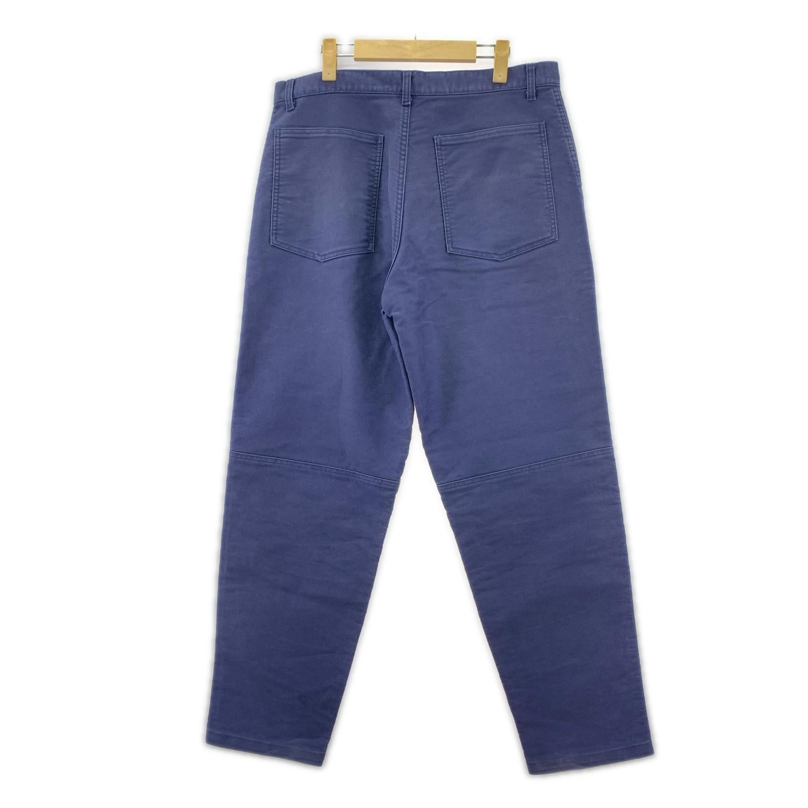パンツ COMME des GARCONS SHIRT BLUE DE PANAME モールスキンパンツ 紺 (S) S ネイビー