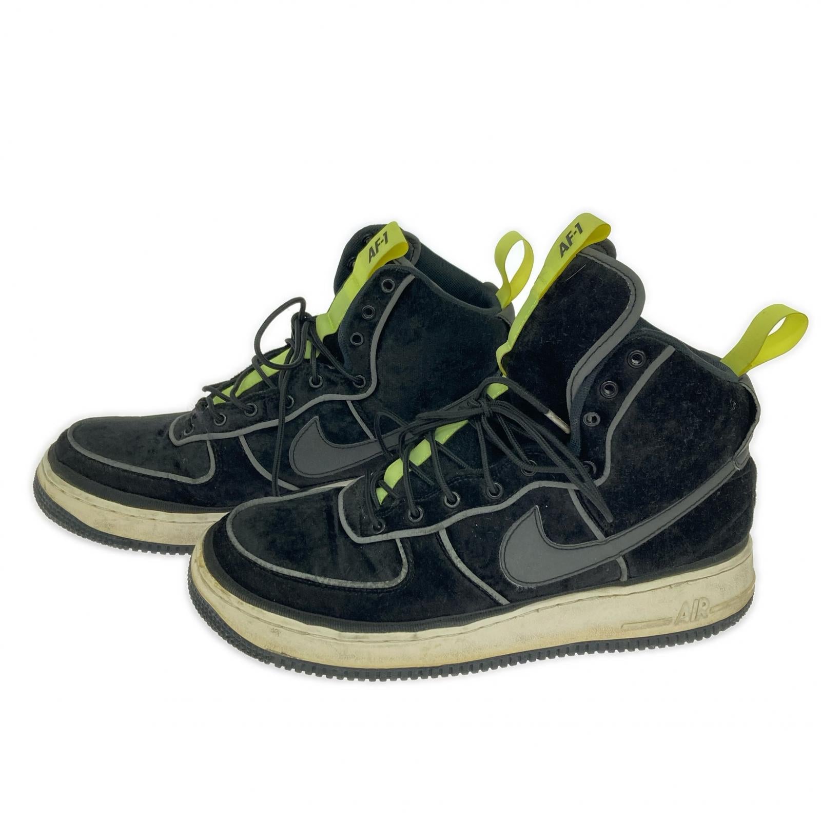 スニーカー AIR FORCE 1 HIGH 07 QS 26.5cm 26.5cm (US8 1/2 UK8 EU43) ブラック