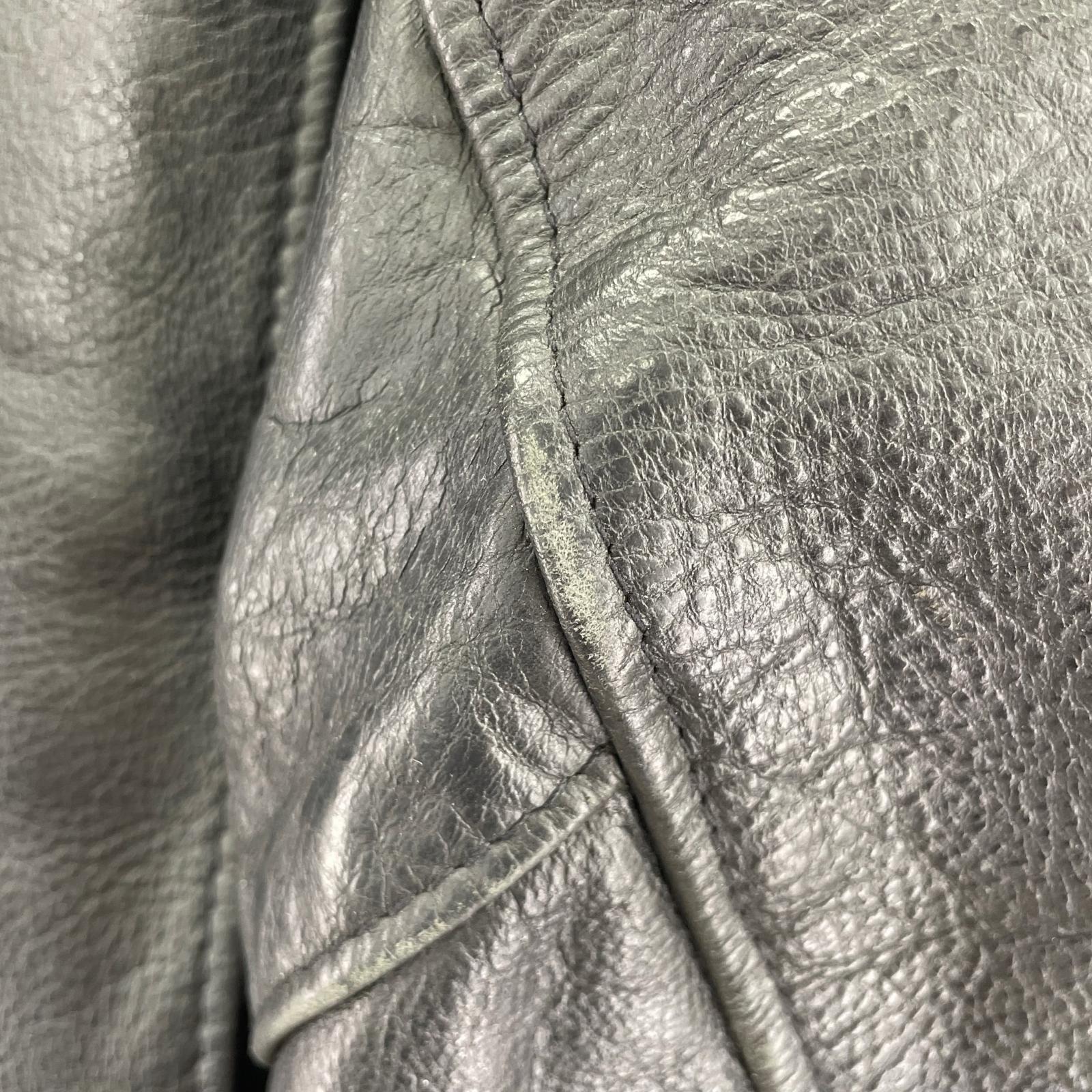 レザージャケット schott レザー シングル トラッカージャケット 40 黒 40 ブラック
