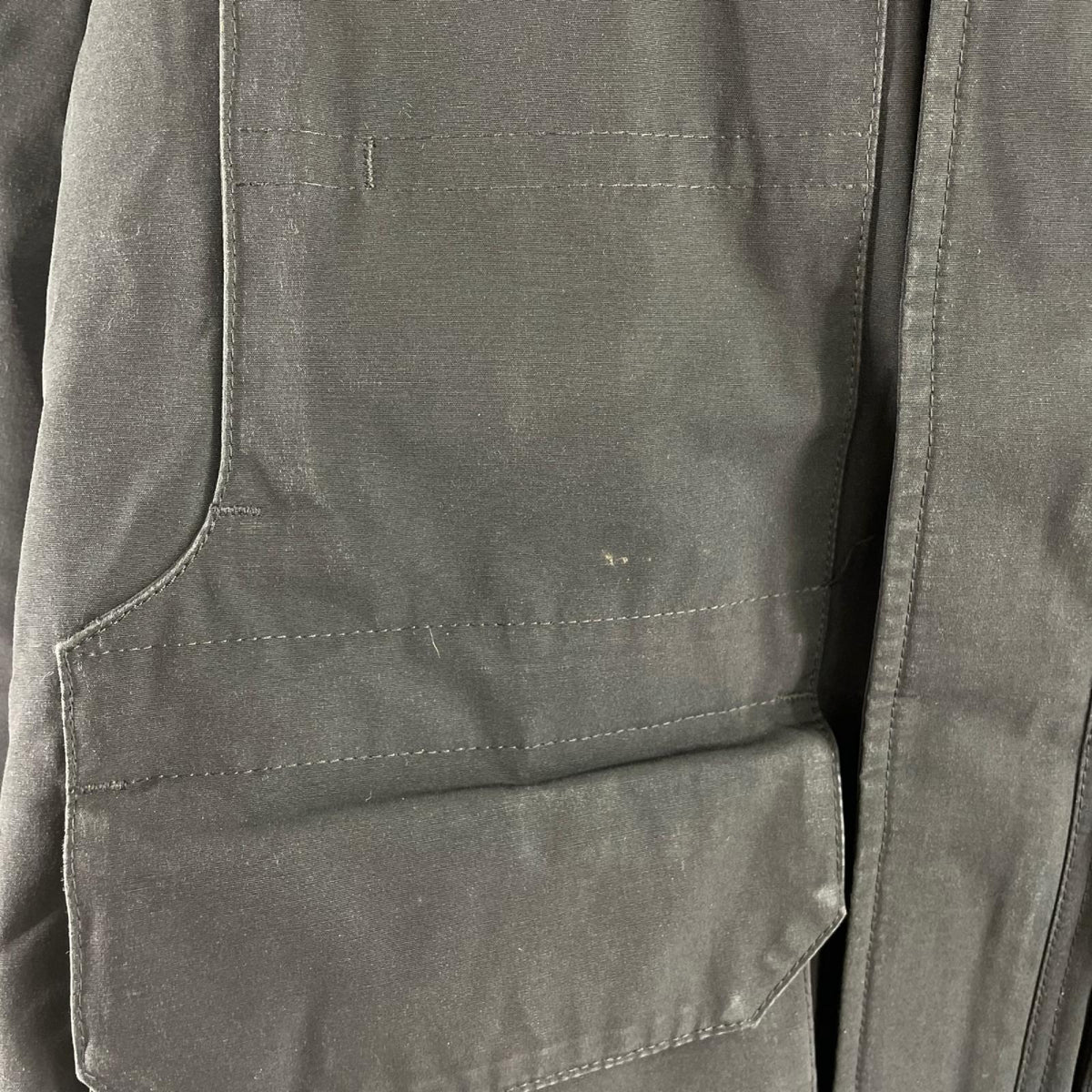 ダウンジャケット CANADA GOOSE Citadel Parka ｼﾀﾃﾞﾙﾊﾟｰｶｰ ﾌｧｰﾀﾞｳﾝｼﾞｬｹｯﾄ S ﾌﾞﾗｯｸ S ブラック