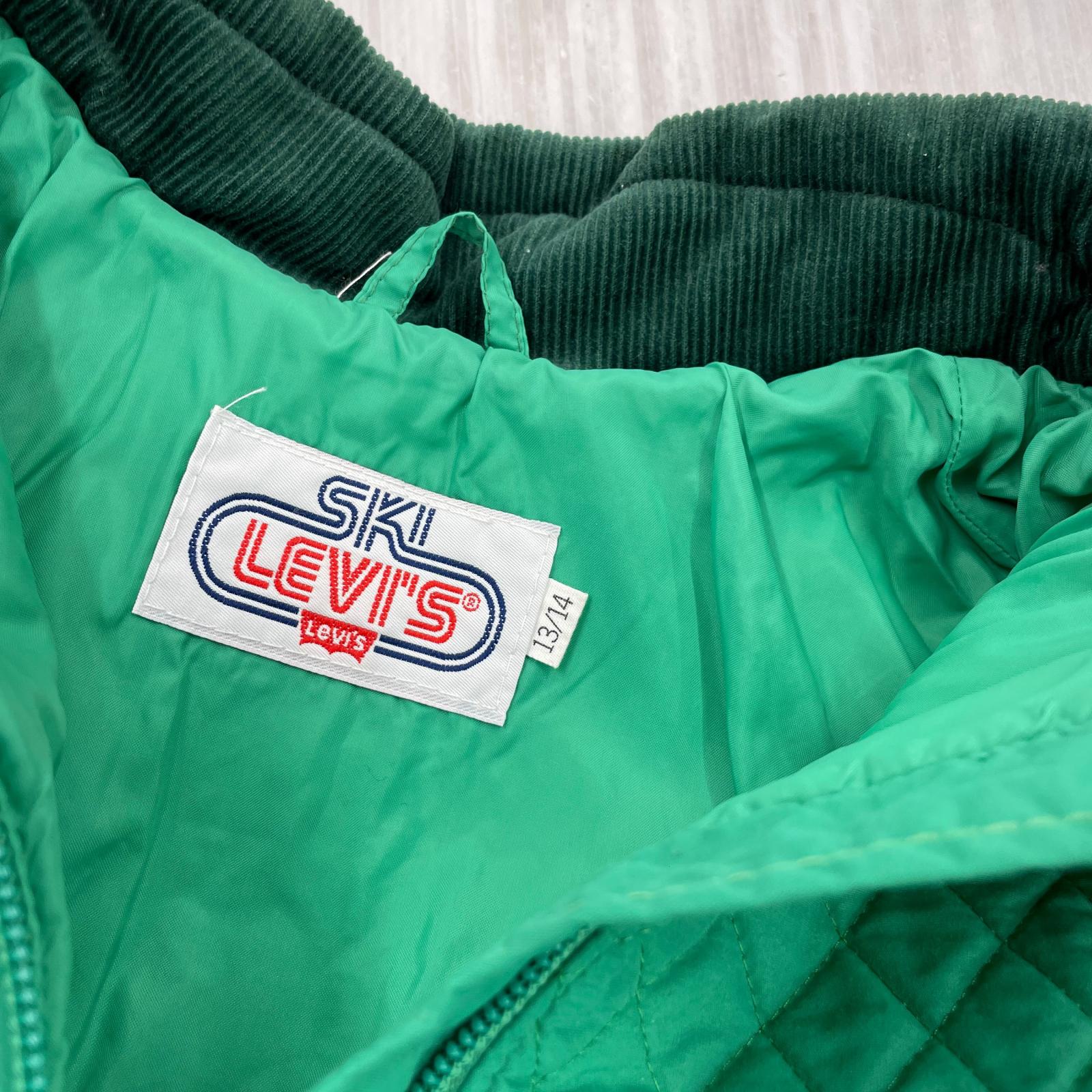 ジャケット SKI LEVI'S キルティング グリーン