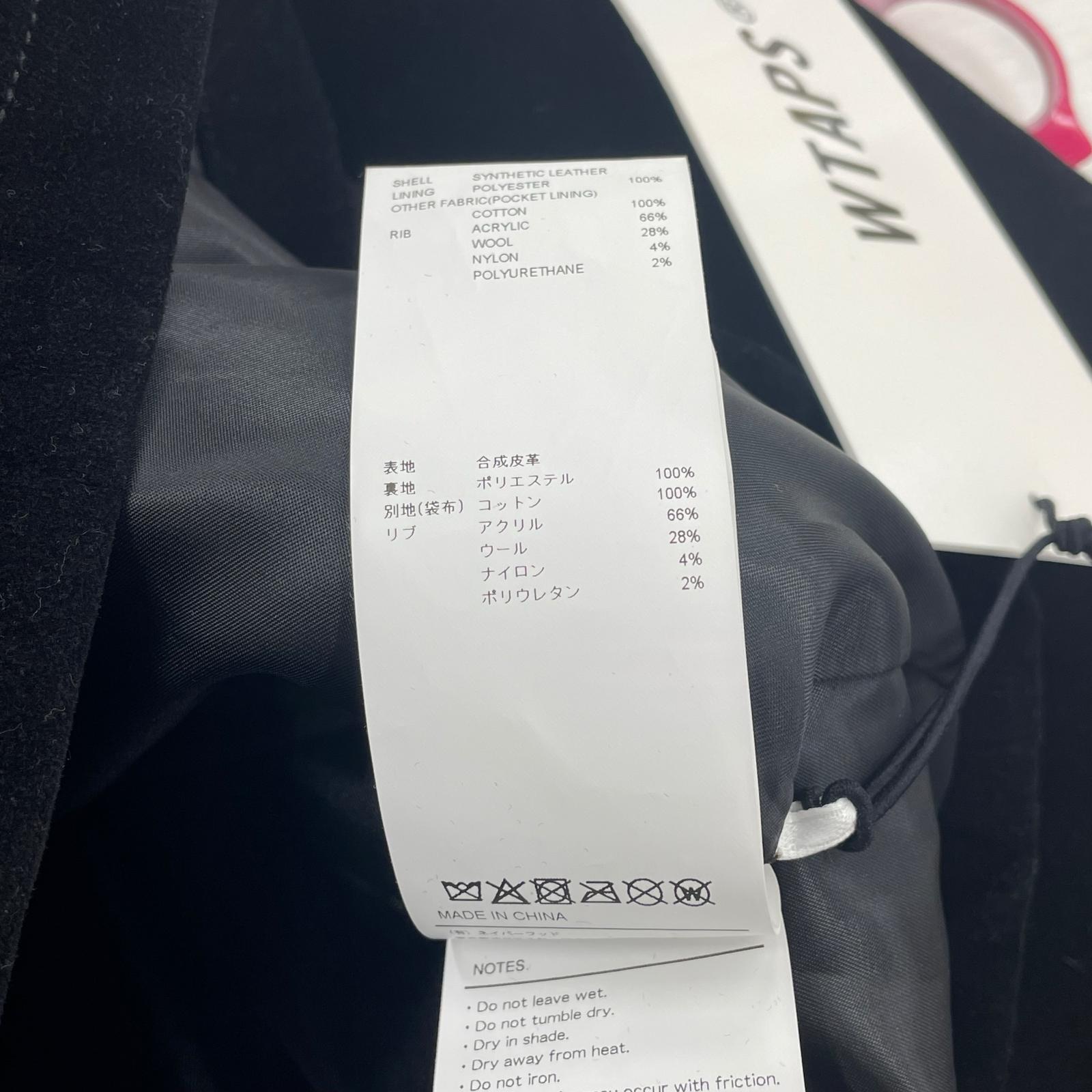 ジャケット CHIEF JACKET 252CWDT-JKM01 (3) ブラック 3 ブラック