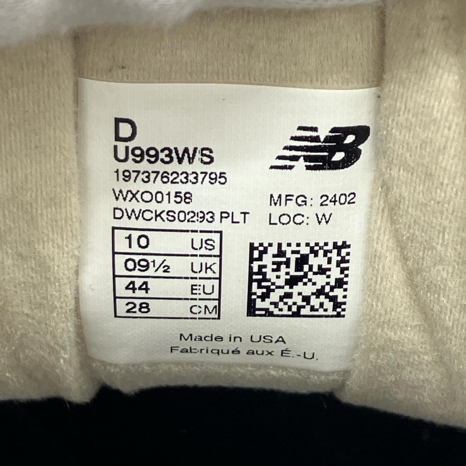 スニーカー U993WS USA製 28cm 28cm (US10 UK9 1/2 EU46)
