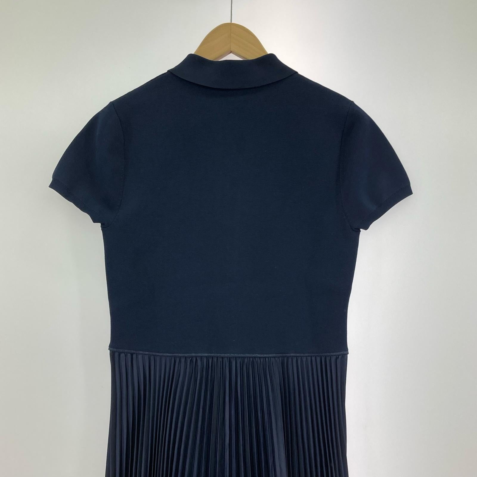 ワンピース POLO RALPH LAUREN　セーターボディスドレス　ネイビー　LG ネイビー