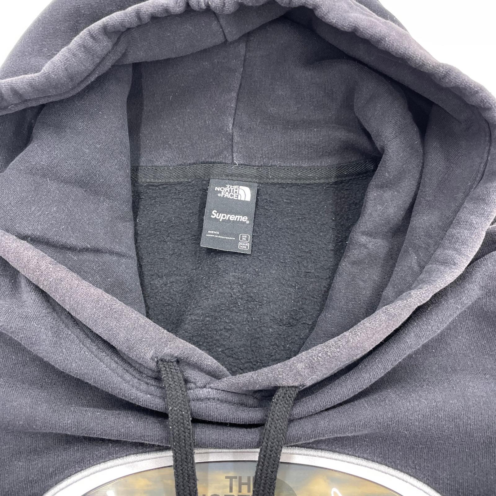 パーカー ×SUPREME 21AW Lenticular Patch Hoodie XL ブラック