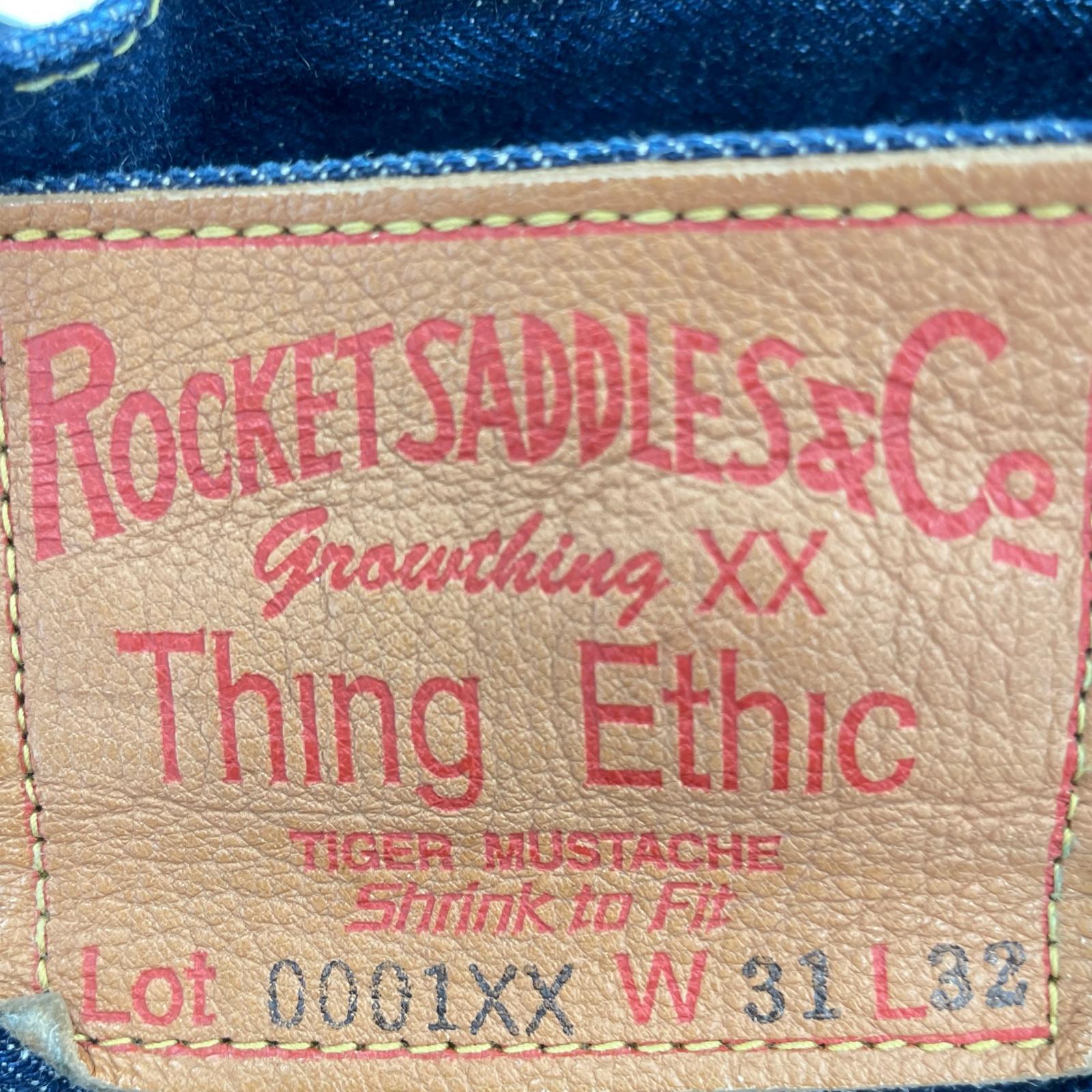 デニムパンツ ROCKETS 0001XX デニム W31 31 ネイビー