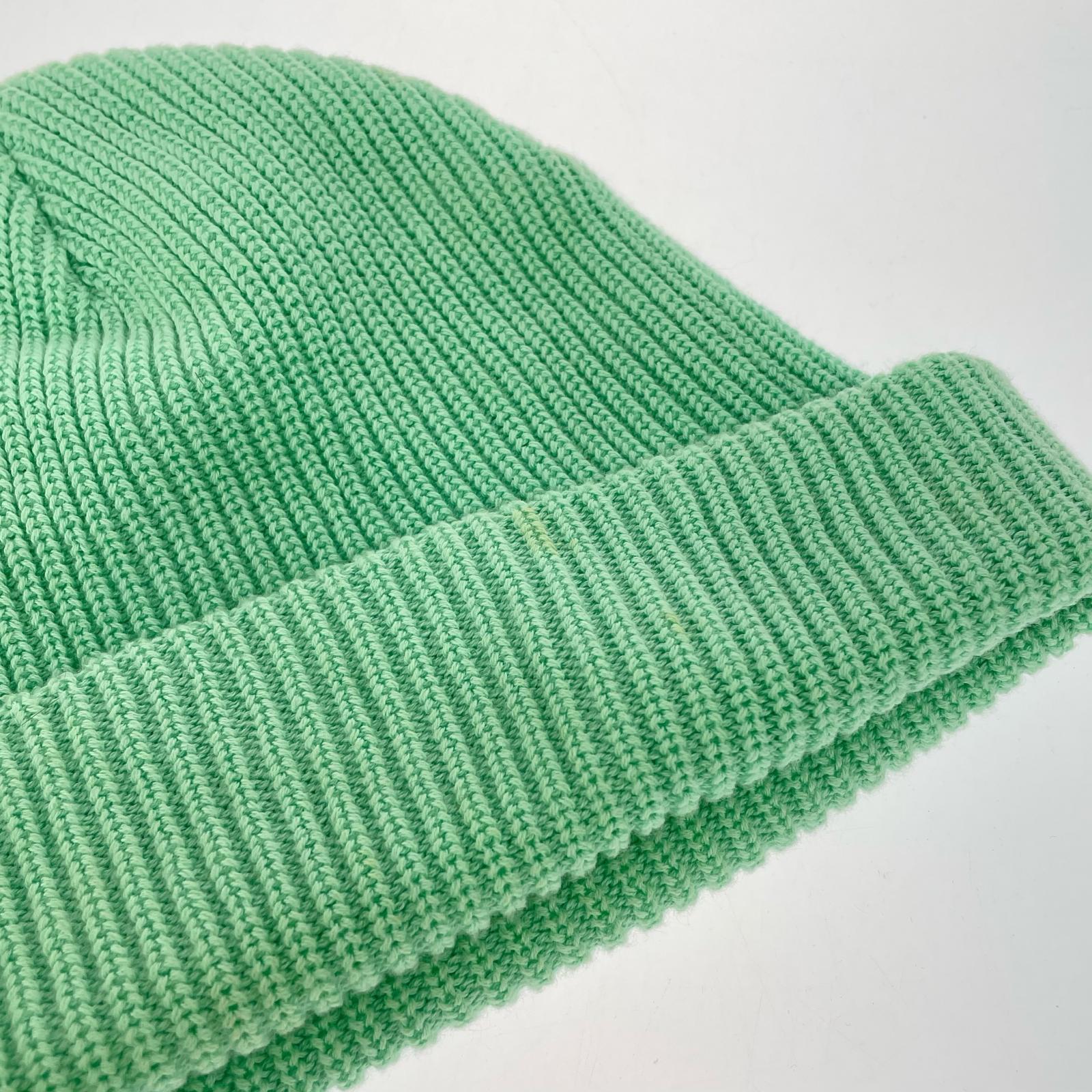 ニットキャップ the h.w.dog&co ニットキャップ 23ss グリーン