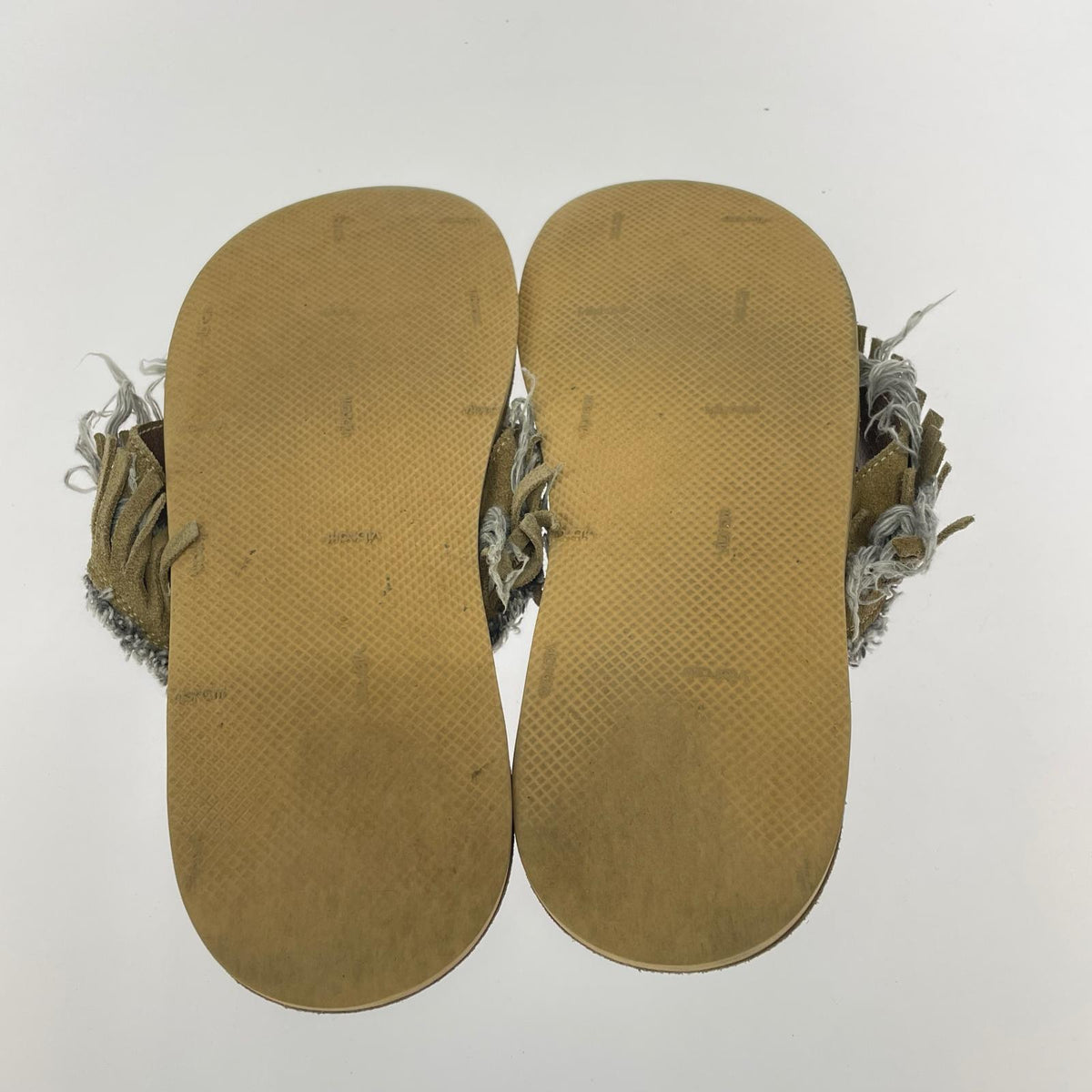 サンダル FRINGE BEACH SANDAL ブラウン